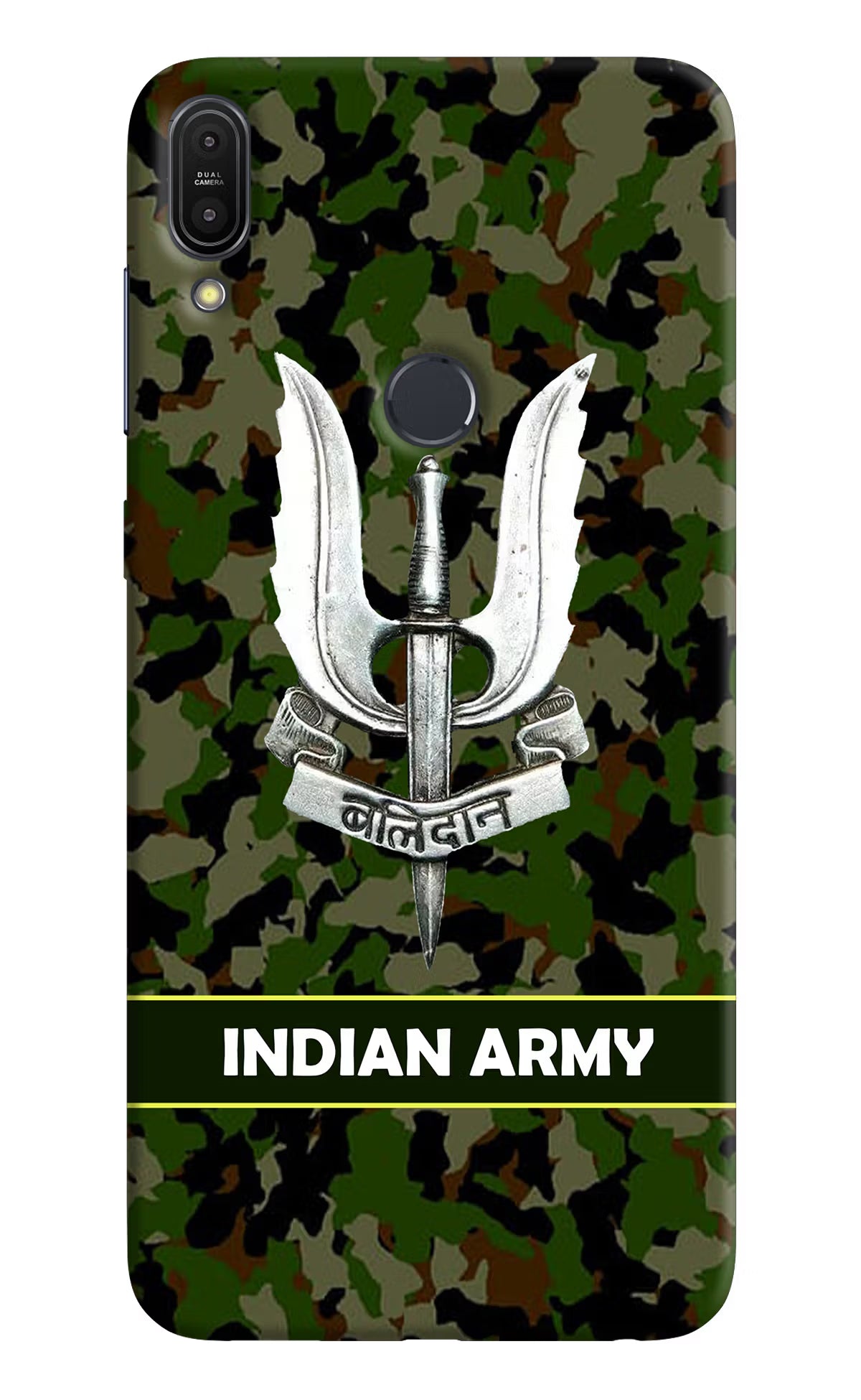 Balidan Indian Logo Asus Zenfone Max Pro M1 Hard Case Back Cover by Casekaro