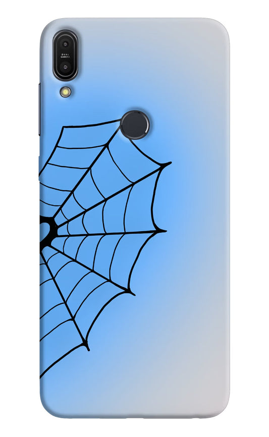 Blue Web Asus Zenfone Max Pro M1 Hard Case Back Cover by Casekaro