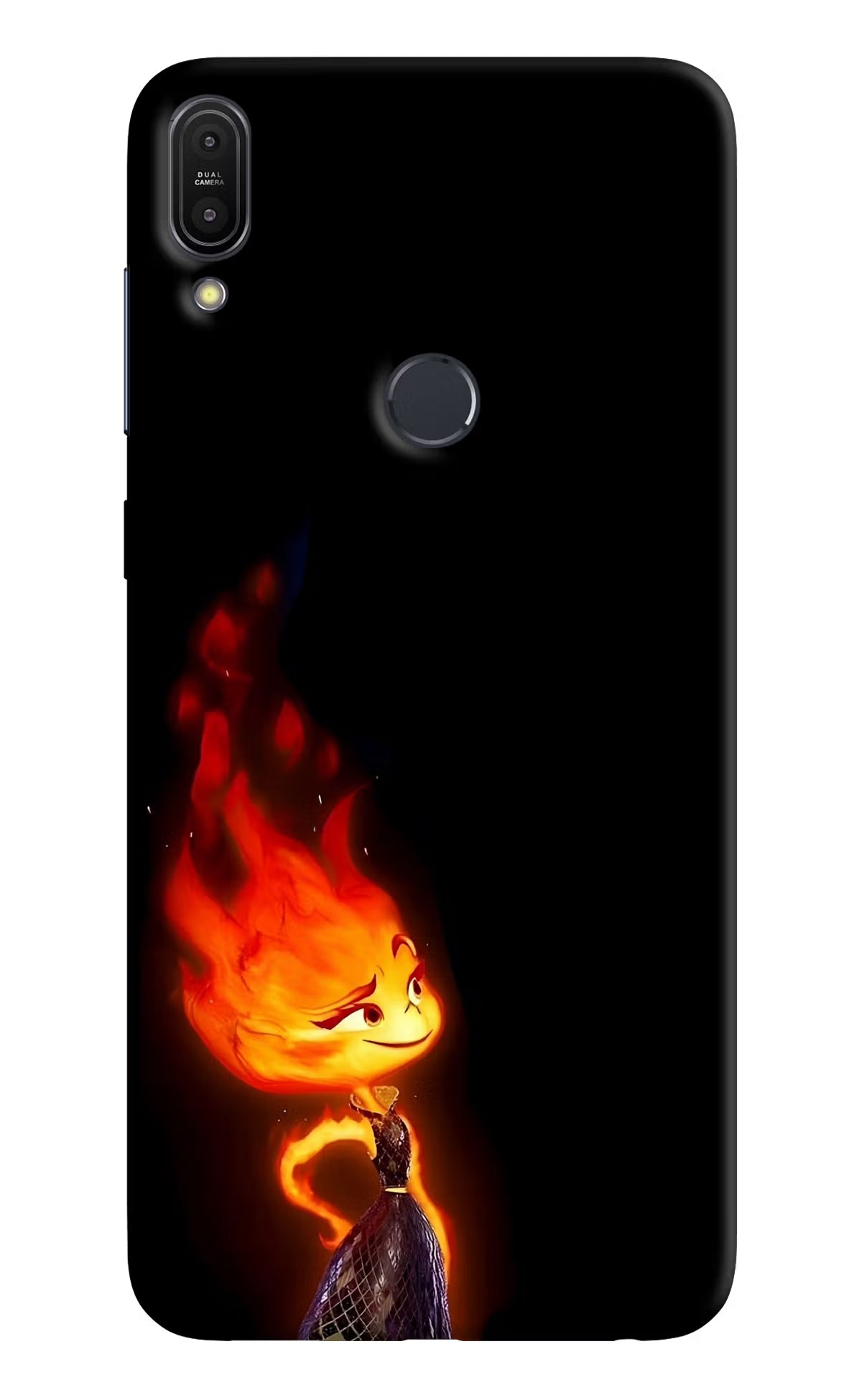 Ember Flame Asus Zenfone Max Pro M1 Hard Case Back Cover by Casekaro