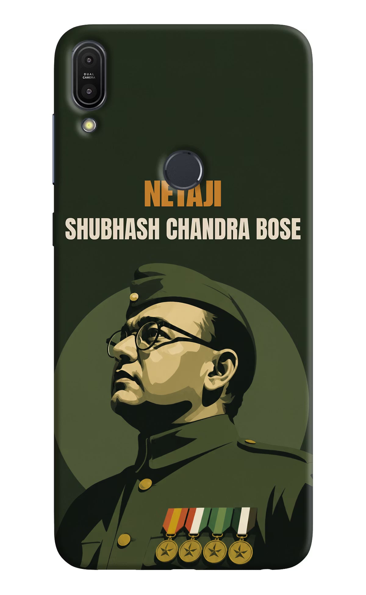 Netaji Legacy Asus Zenfone Max Pro M1 Hard Case Back Cover by Casekaro