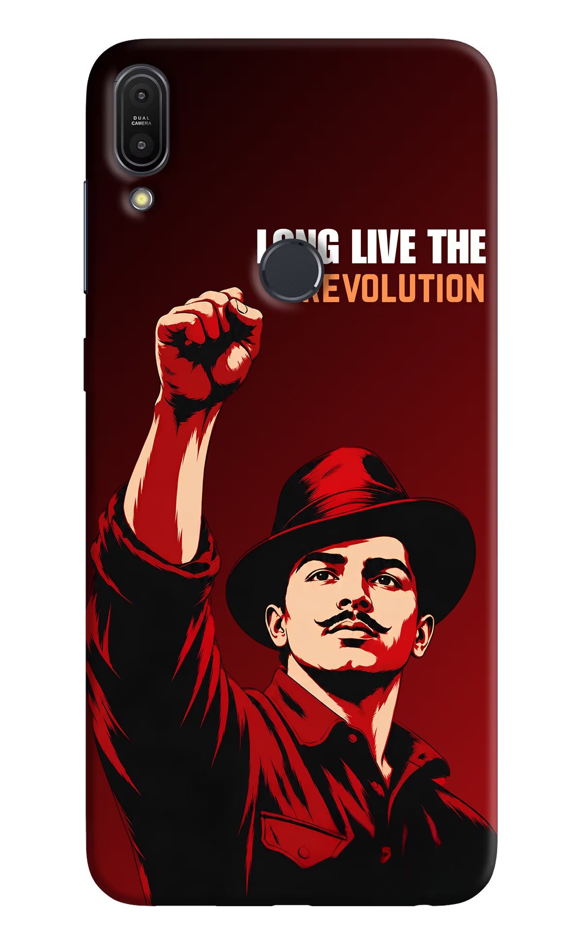 Bhagat Singh Revolution Asus Zenfone Max Pro M1 Hard Case Back Cover by Casekaro
