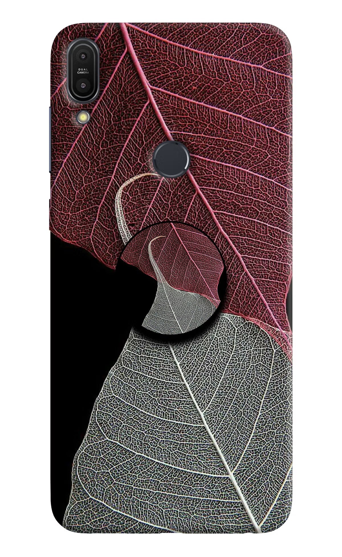 Leaf Pattern Asus Zenfone Max Pro M1 Pop Case by Casekaro
