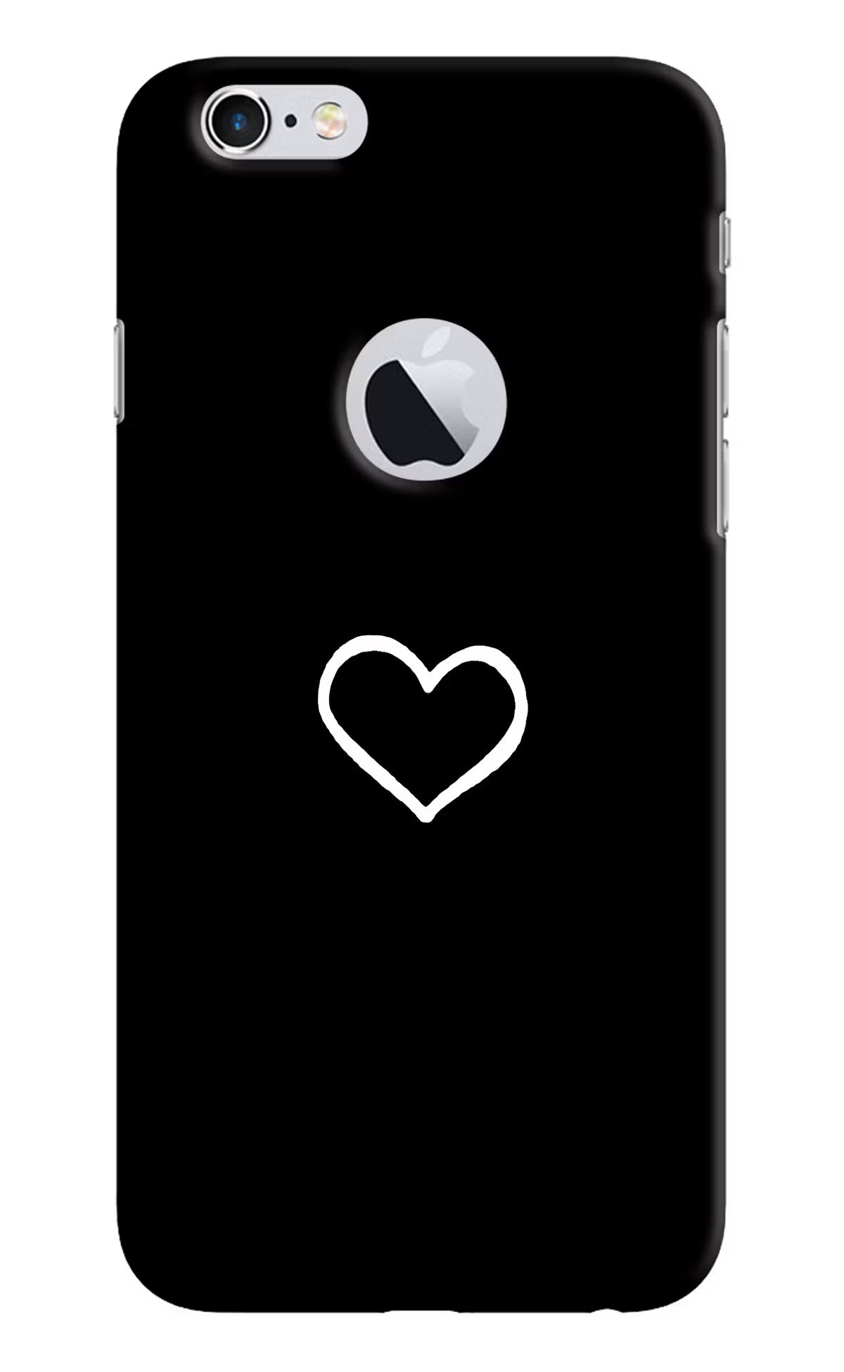 Heart iPhone 6 Logocut Hard Case Back Cover by Casekaro