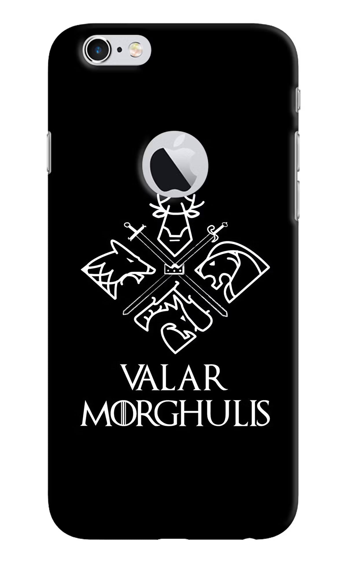 Valar Morghulis | Game Of Thrones iPhone 6 Logocut Hard Case Back Cover by Casekaro