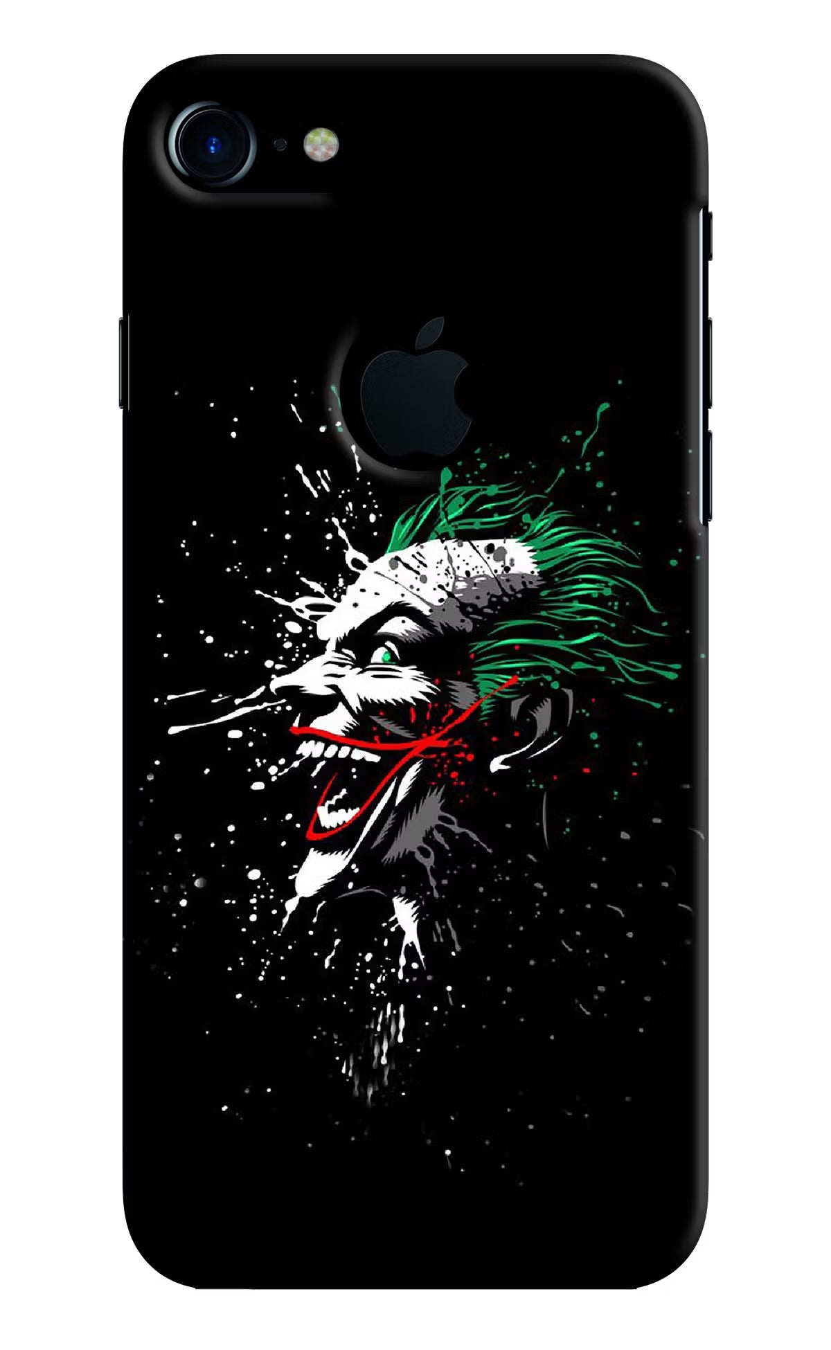 Joker iPhone 7 Logocut Hard Case Back Cover by Casekaro