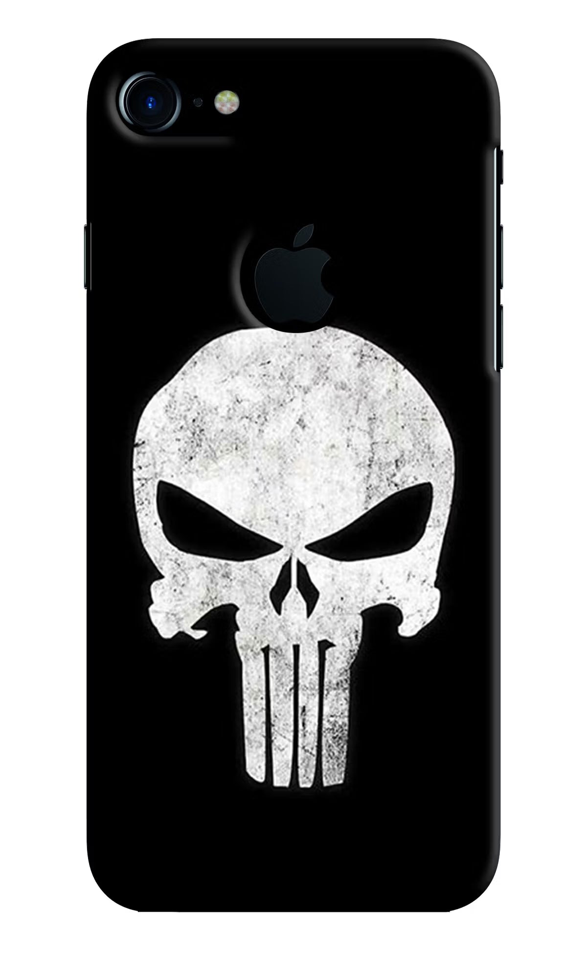 Punisher Skull iPhone 7 Logocut Hard Case Back Cover by Casekaro