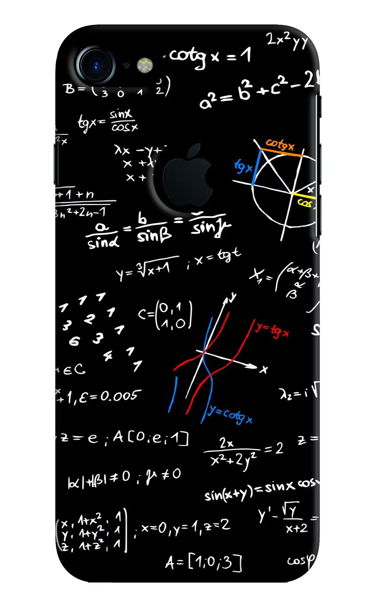 Mathematics Formula iPhone 7 Logocut Hard Case Back Cover by Casekaro