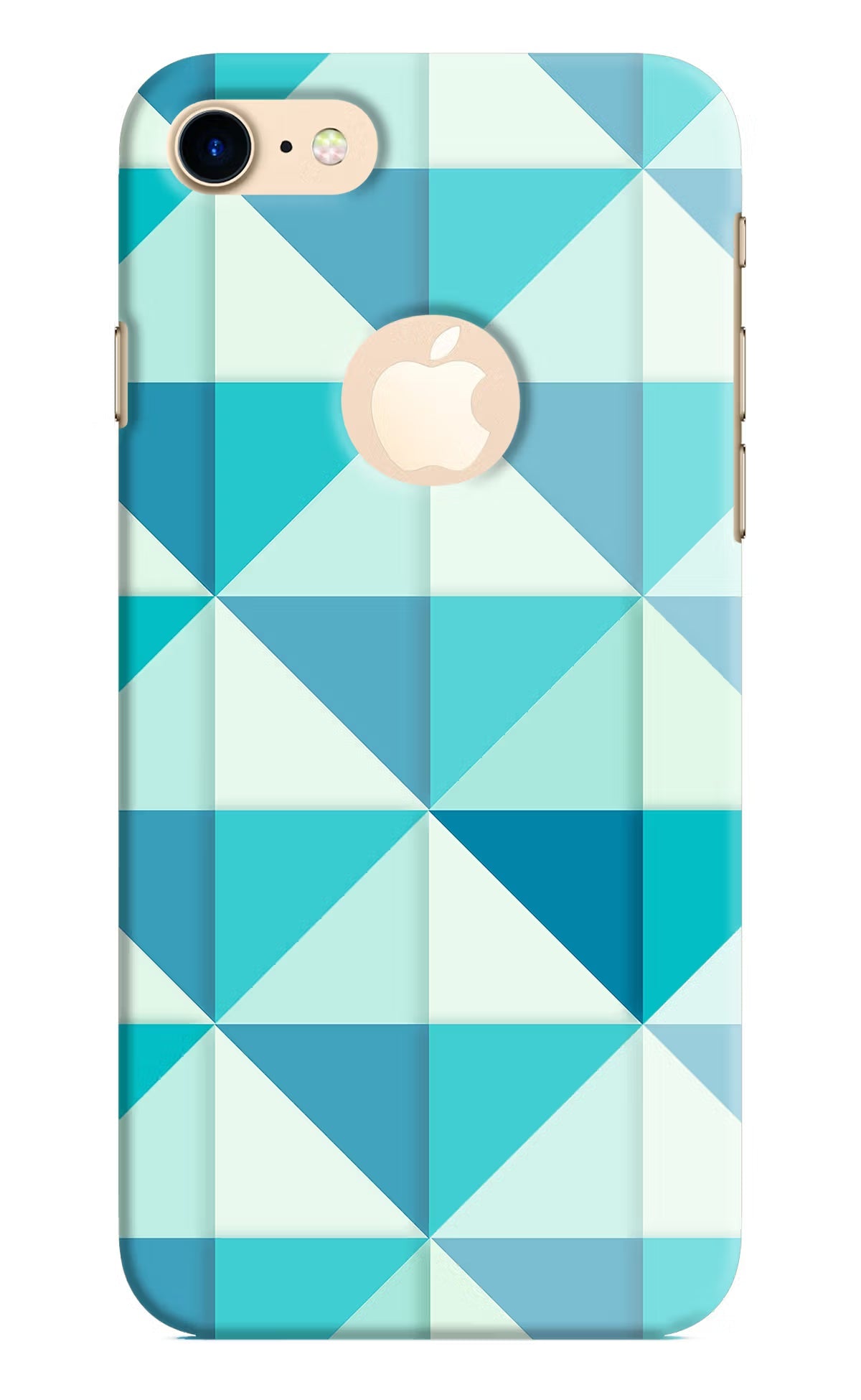 Abstract iPhone 8 Logocut Hard Case Back Cover by Casekaro