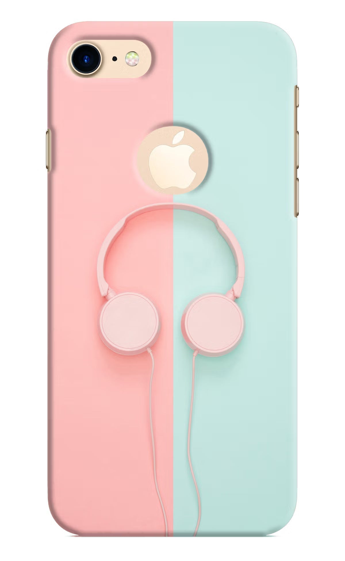 Music Lover iPhone 8 Logocut Hard Case Back Cover by Casekaro