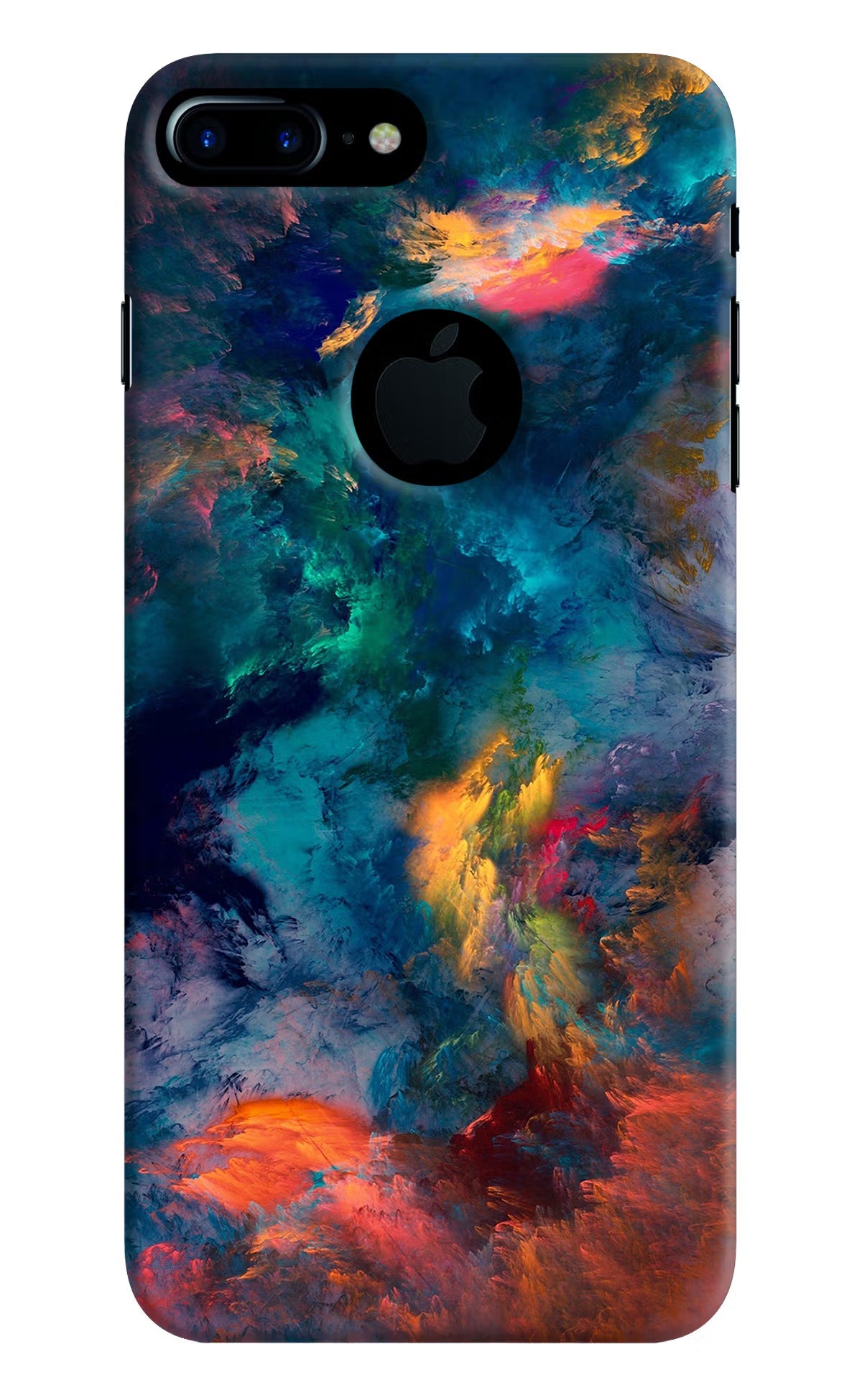 Artwork Paint iPhone 7 Plus Logocut Hard Case Back Cover by Casekaro