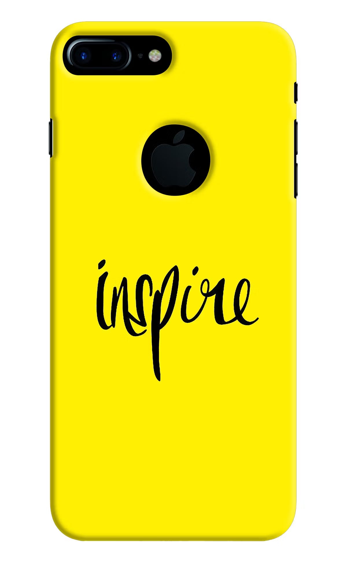 Inspire iPhone 7 Plus Logocut Hard Case Back Cover by Casekaro
