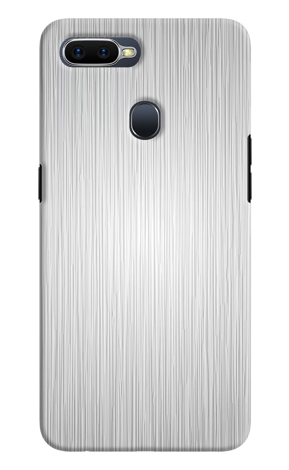 Wooden Grey Texture Oppo F9/F9 Pro Hard Case Back Cover by Casekaro