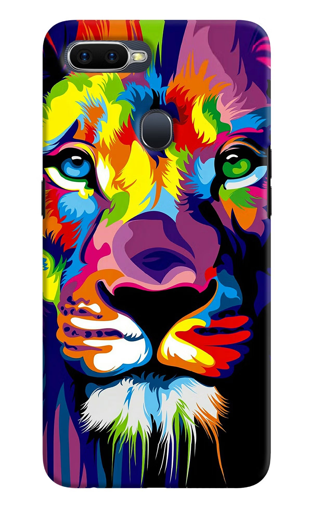 Lion Oppo F9/F9 Pro Hard Case Back Cover by Casekaro