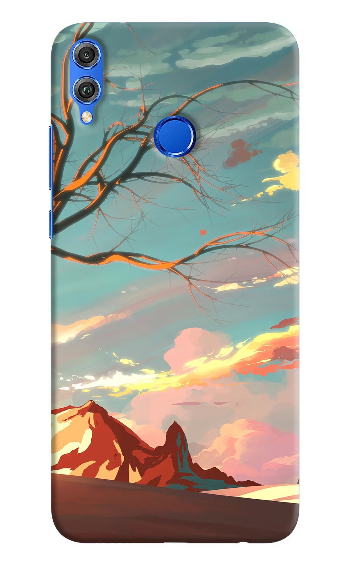 Scenery Honor 8X Hard Case Back Cover by Casekaro