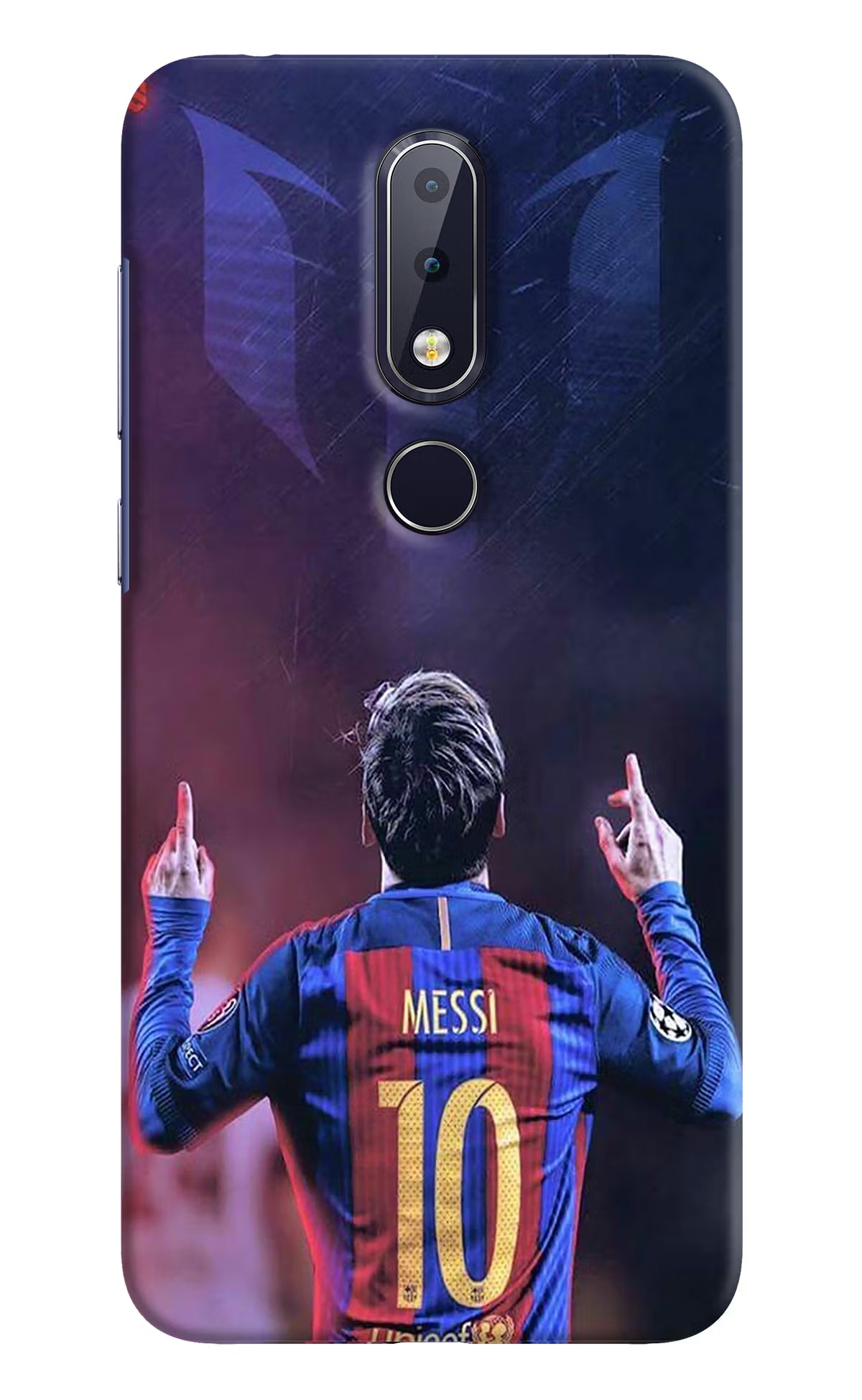 Messi Nokia 6.1 plus Hard Case Back Cover by Casekaro