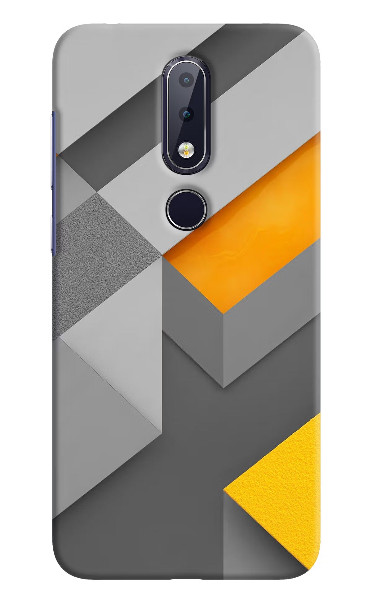 Abstract Nokia 6.1 plus Hard Case Back Cover by Casekaro