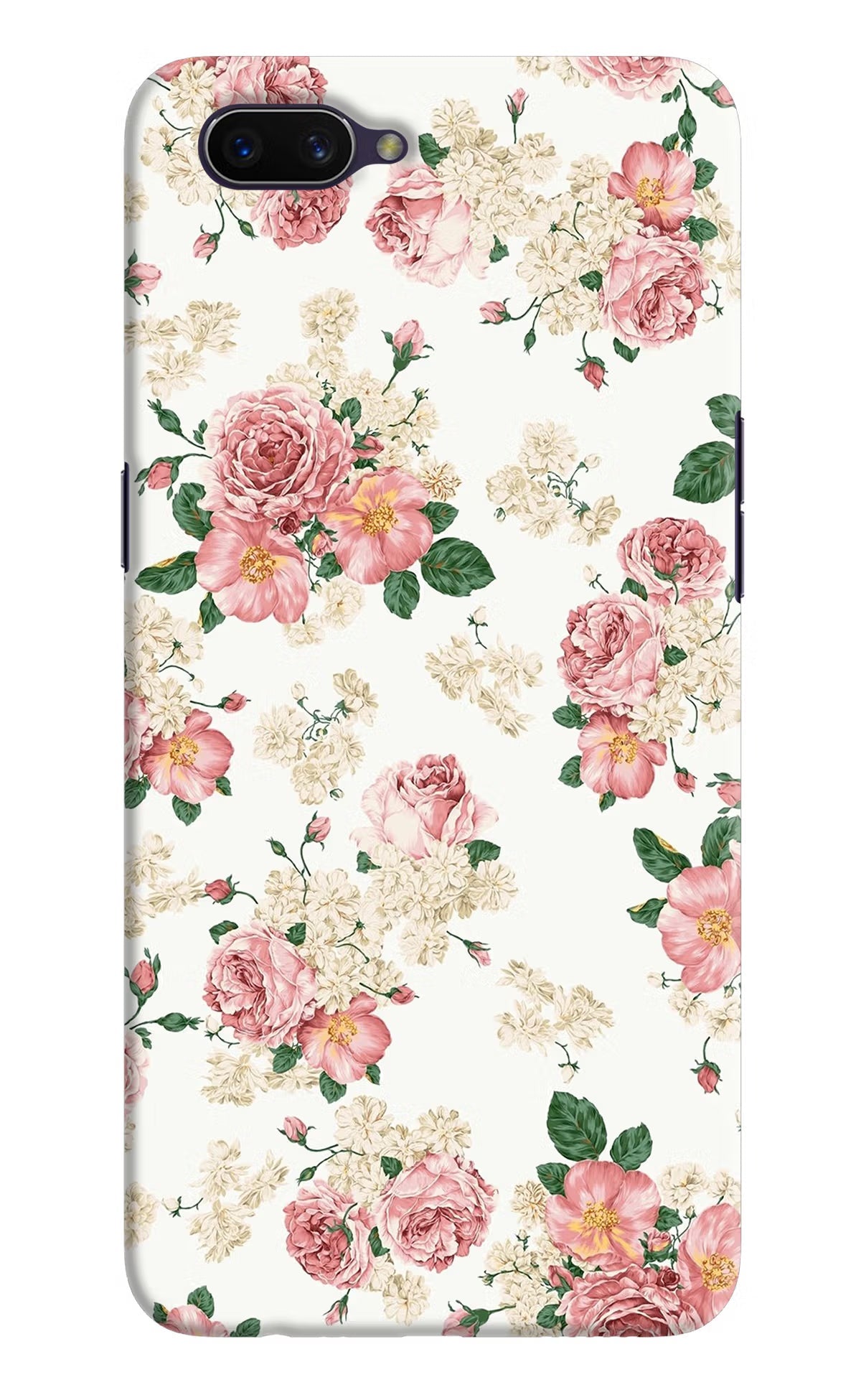 Flowers Oppo A3S Hard Case Back Cover by Casekaro