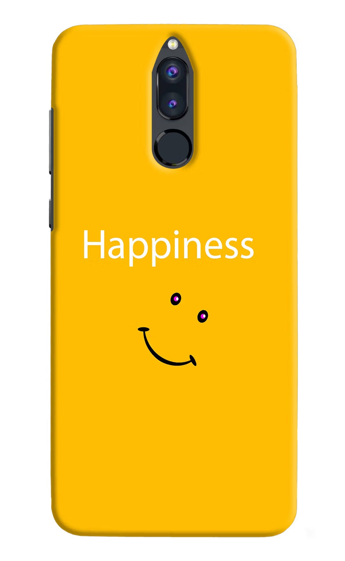 Happiness With Smiley Honor 9i Hard Case Back Cover by Casekaro