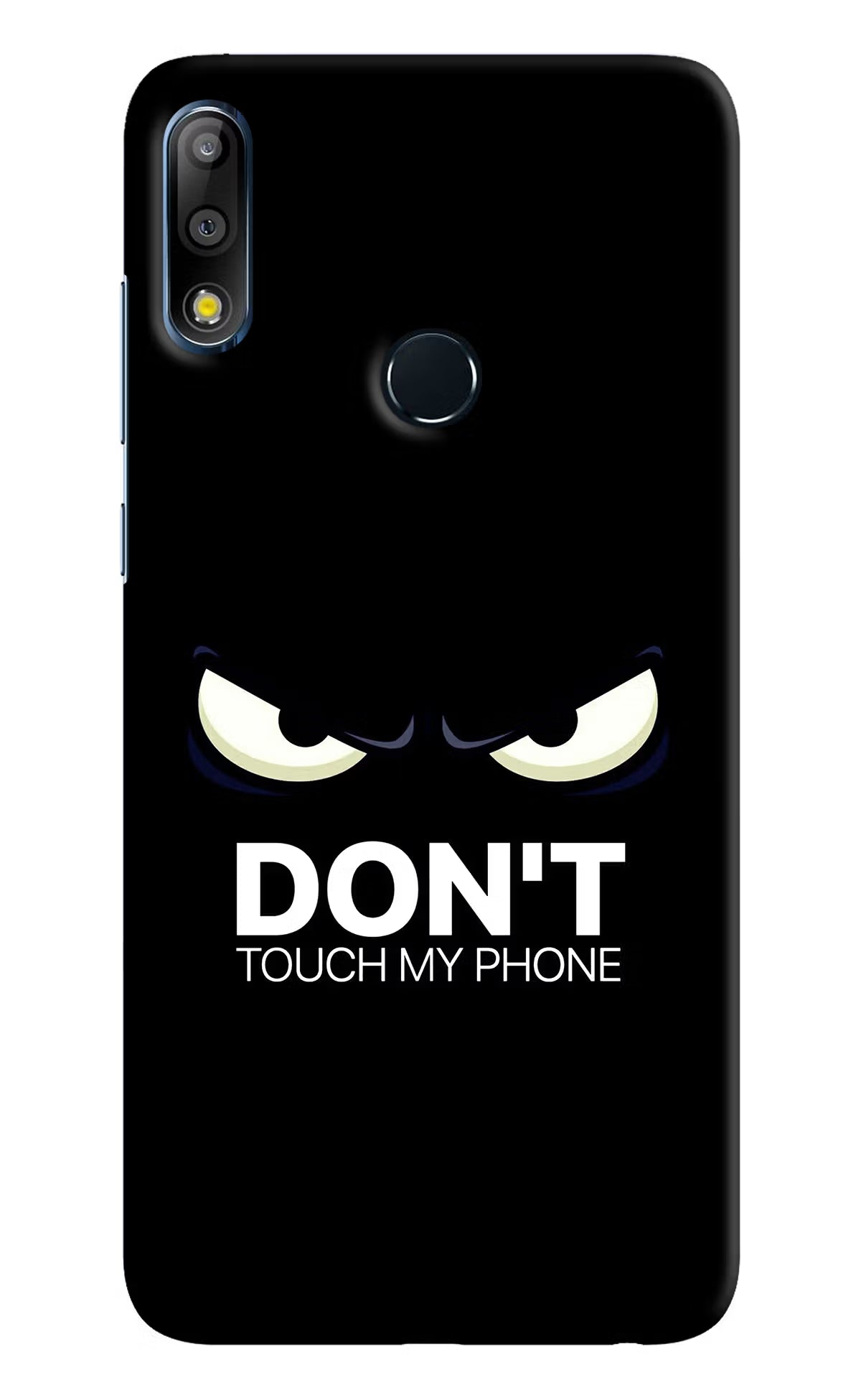 Don'T Touch My Phone Asus Zenfone Max Pro M2 Hard Case Back Cover by Casekaro
