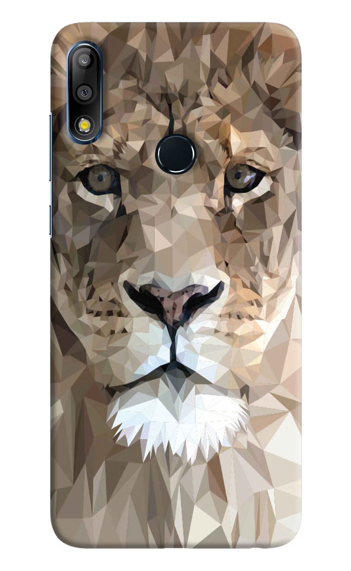 Lion Art Asus Zenfone Max Pro M2 Hard Case Back Cover by Casekaro