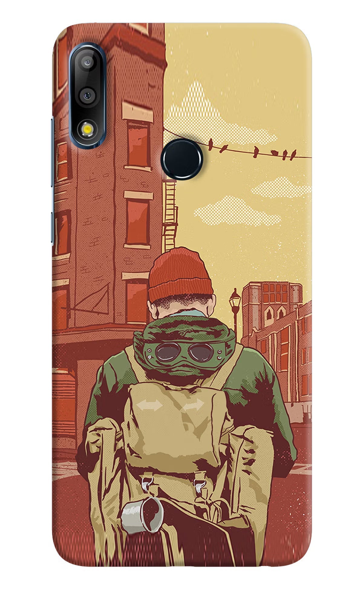 Adventurous Asus Zenfone Max Pro M2 Hard Case Back Cover by Casekaro
