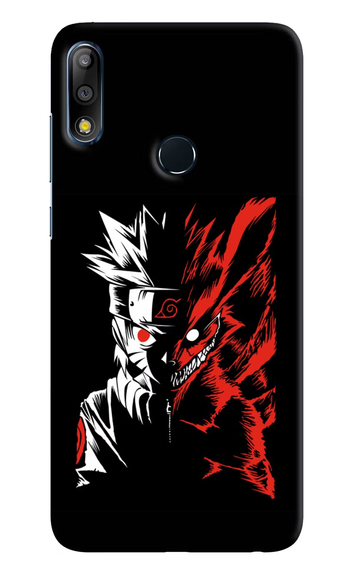 Naruto Two Face Asus Zenfone Max Pro M2 Hard Case Back Cover by Casekaro