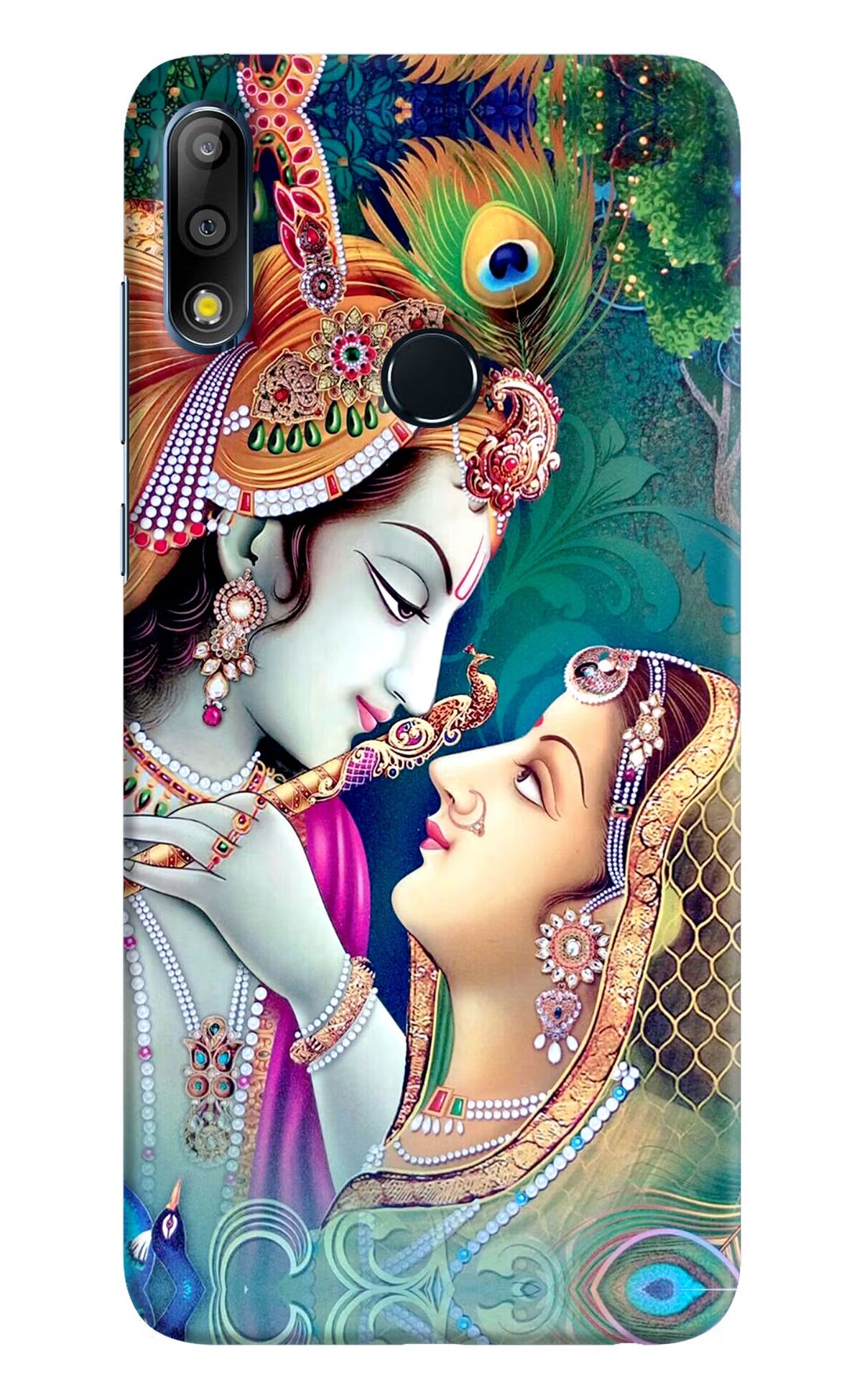 Lord Radha Krishna Asus Zenfone Max Pro M2 Hard Case Back Cover by Casekaro
