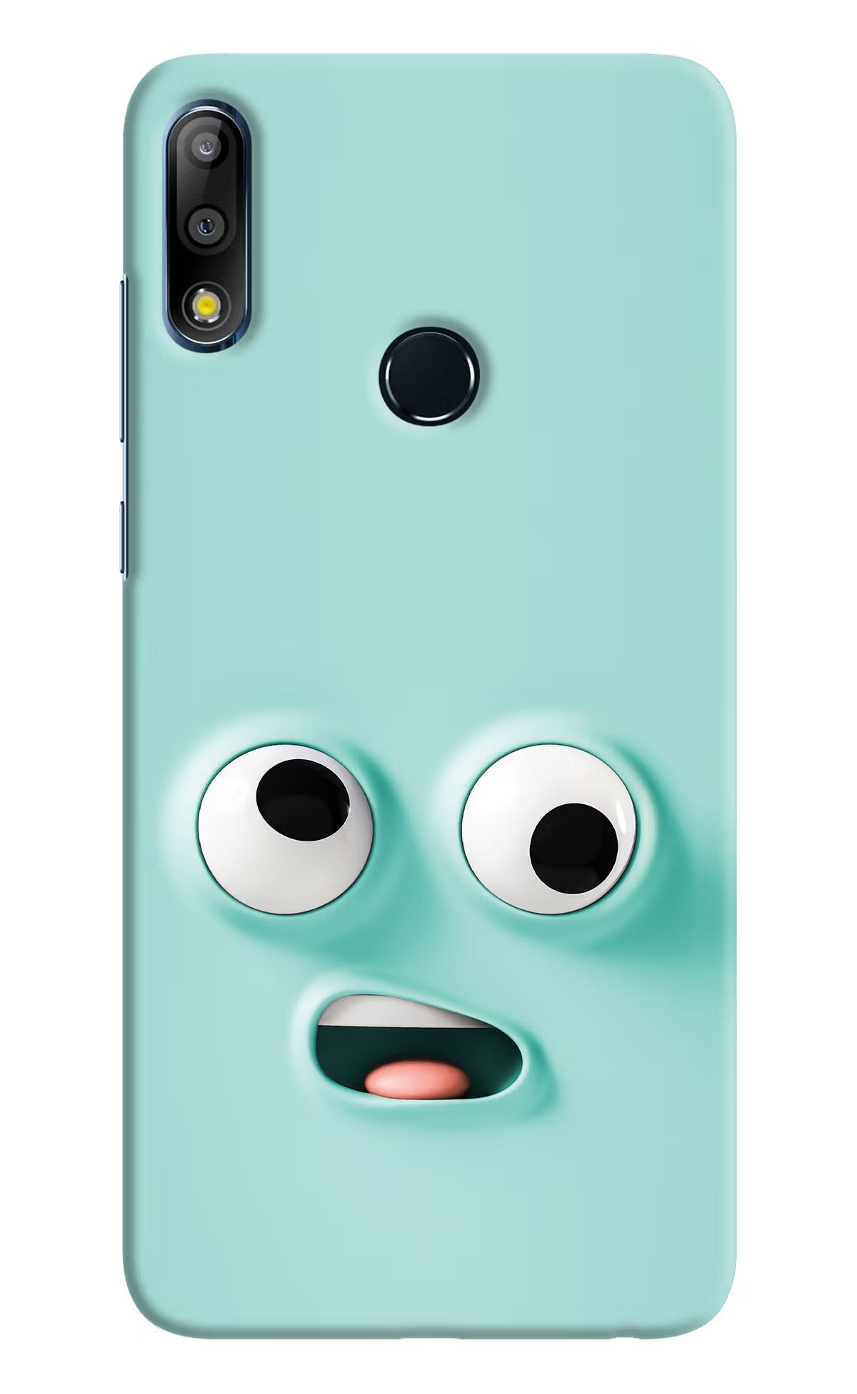 Funny Cartoon Asus Zenfone Max Pro M2 Hard Case Back Cover by Casekaro