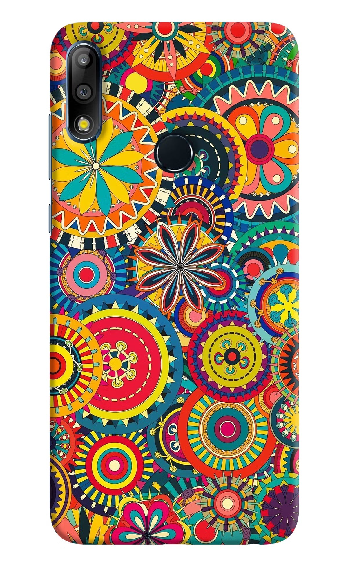 Gol Gol Art Asus Zenfone Max Pro M2 Hard Case Back Cover by Casekaro
