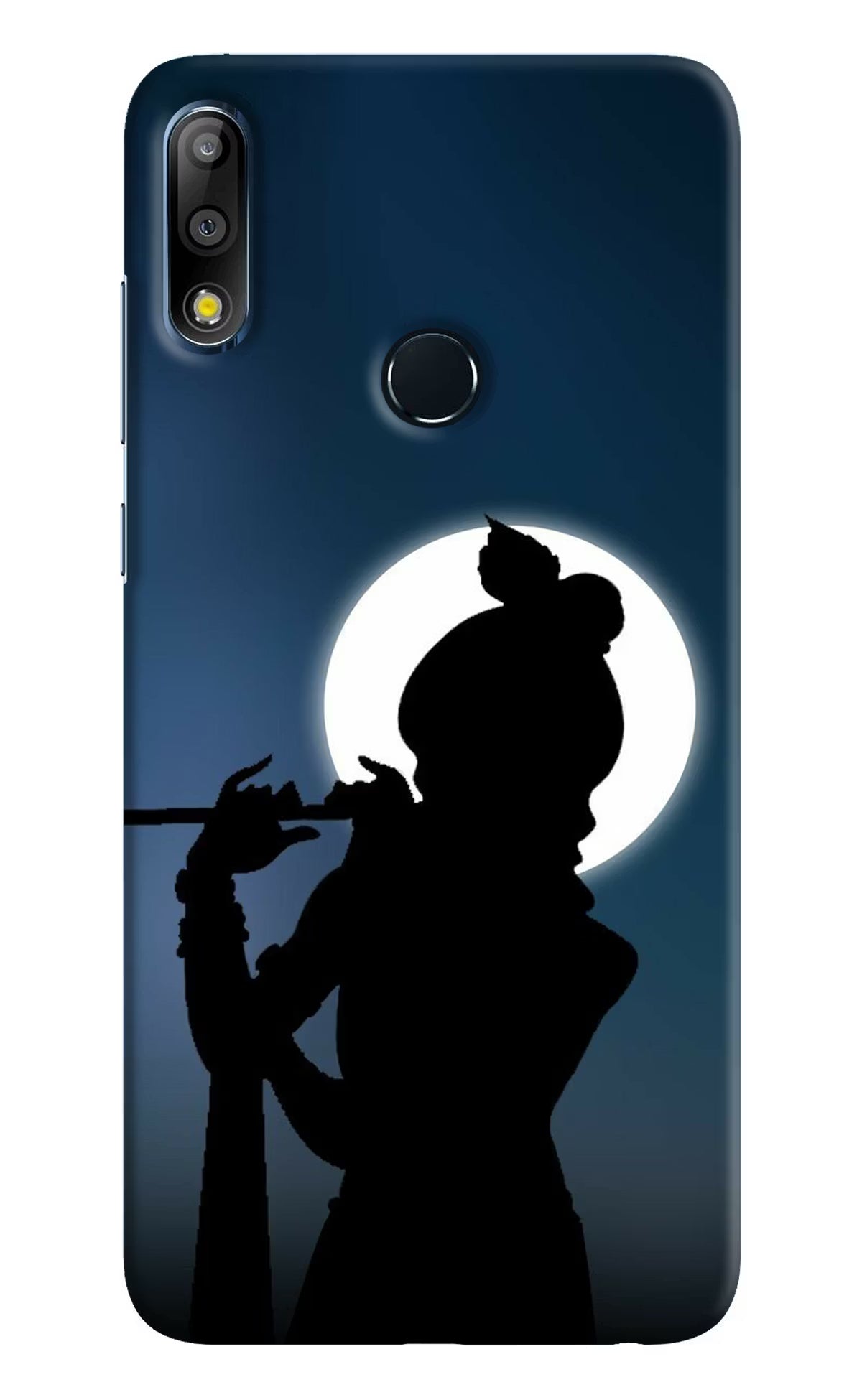 Shri Krishna Silhouette Asus Zenfone Max Pro M2 Hard Case Back Cover by Casekaro