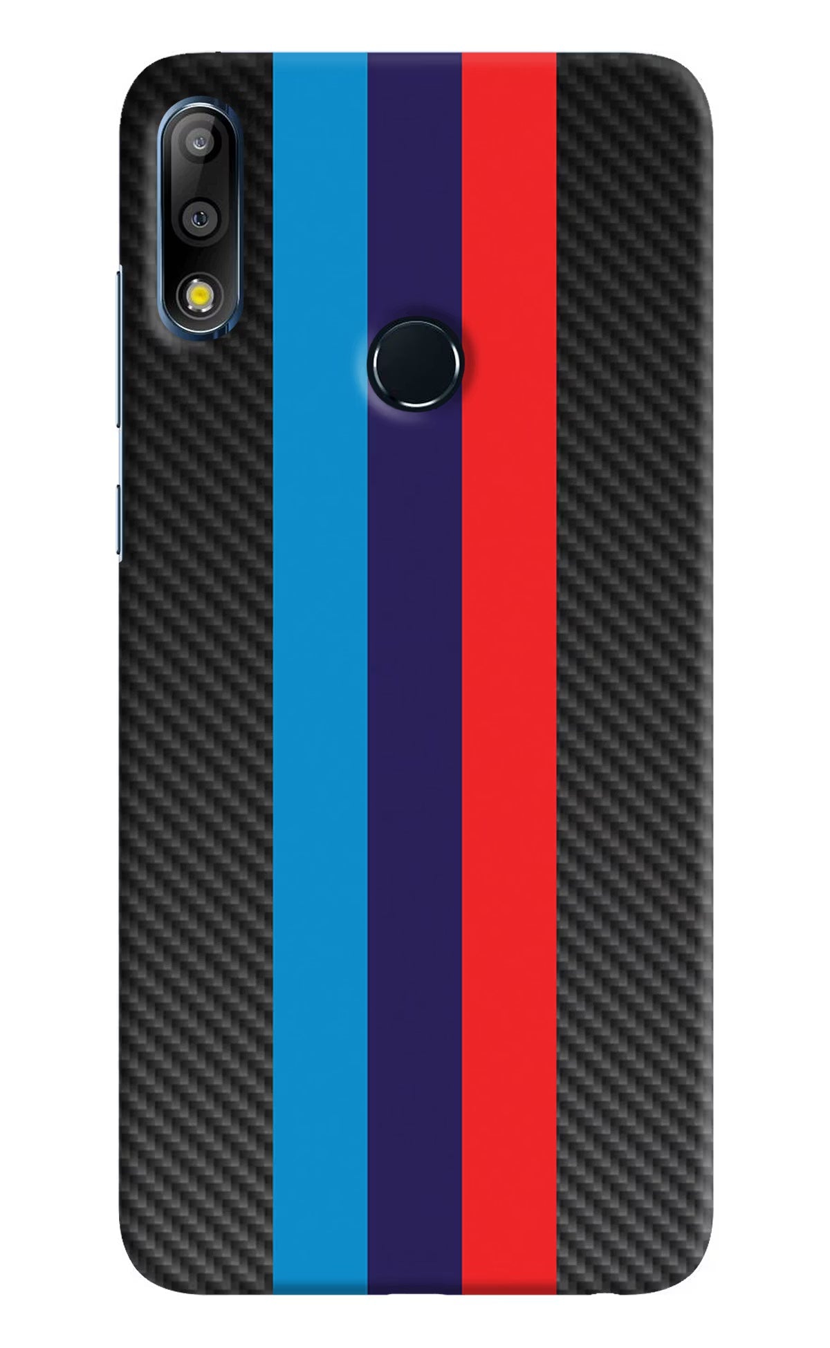 BMW Stripes Pattern Asus Zenfone Max Pro M2 Hard Case Back Cover by Casekaro