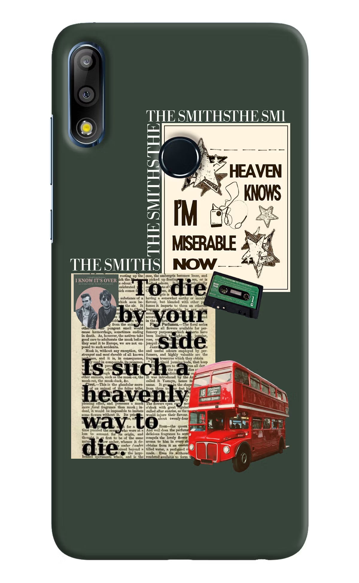 The Smiths Asus Zenfone Max Pro M2 Hard Case Back Cover by Casekaro