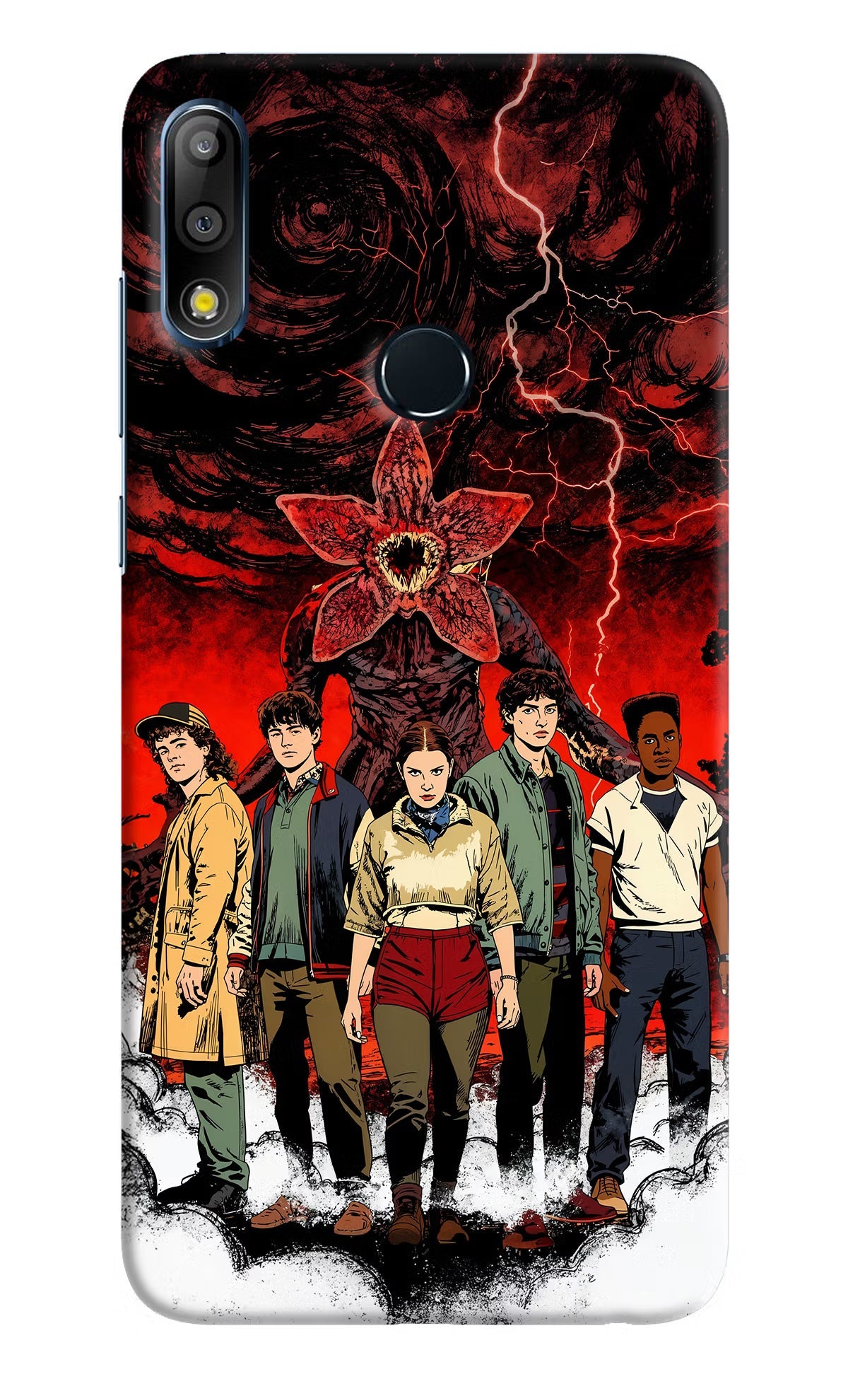 Ordinary Things Characters Asus Zenfone Max Pro M2 Hard Case Back Cover by Casekaro
