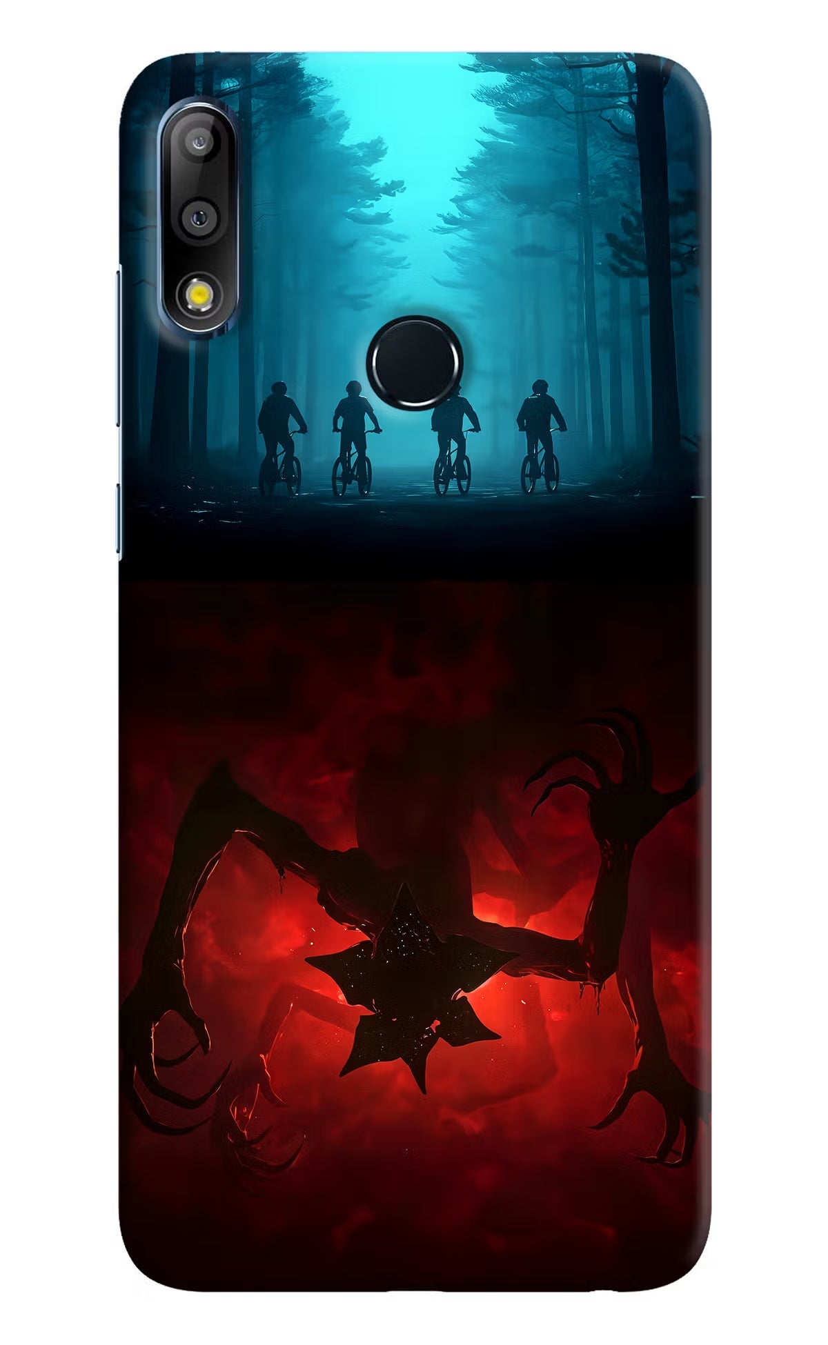 Ordinary Things Downside Up Asus Zenfone Max Pro M2 Hard Case Back Cover by Casekaro