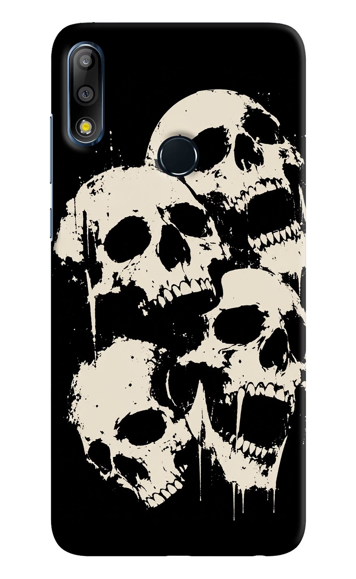 Dead Stack Asus Zenfone Max Pro M2 Hard Case Back Cover by Casekaro