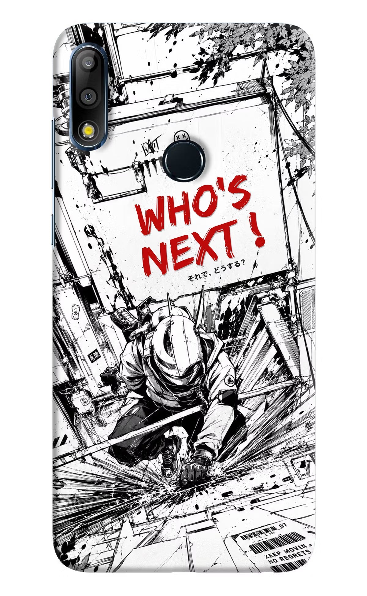 Who's Next Asus Zenfone Max Pro M2 Hard Case Back Cover by Casekaro