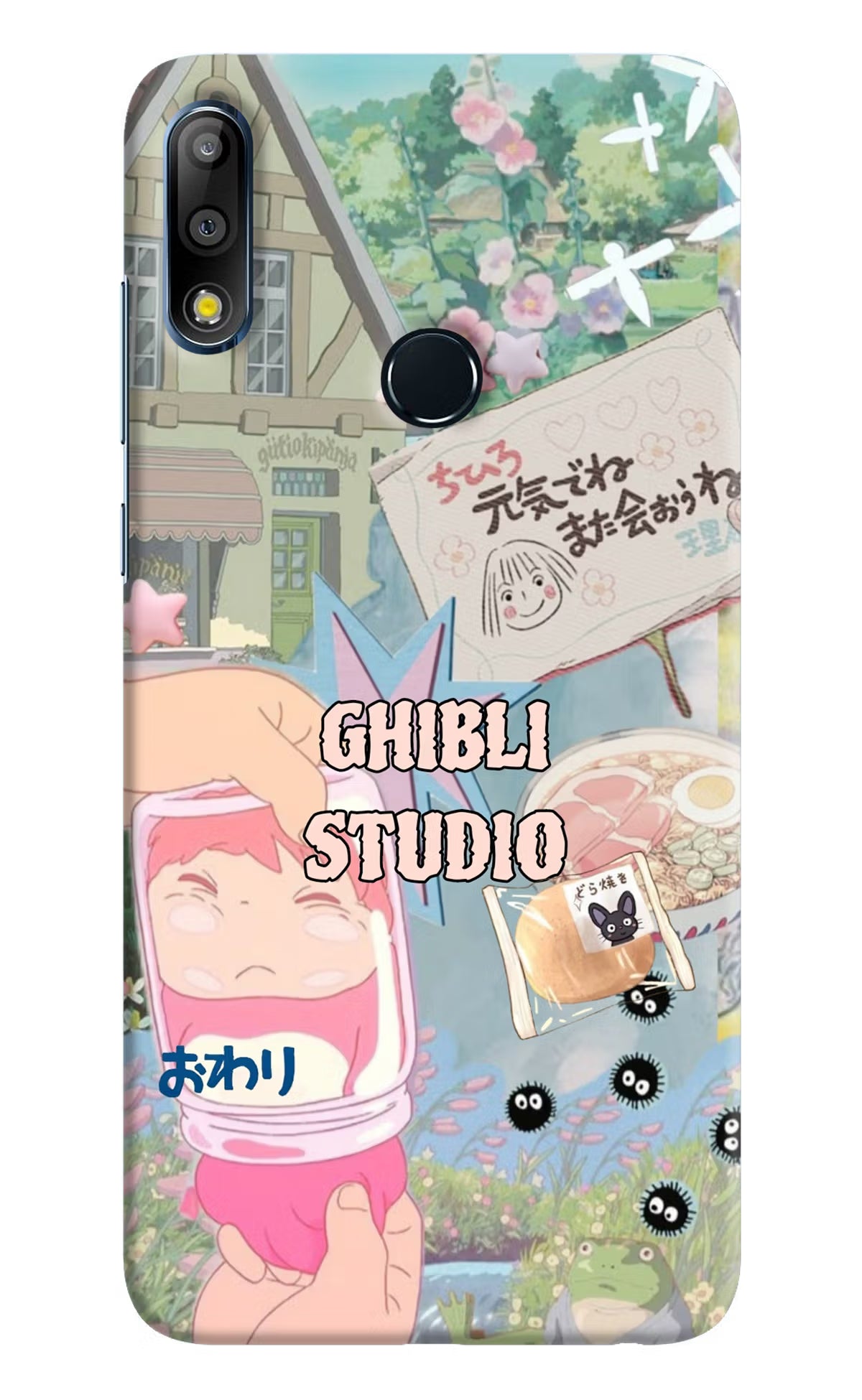Studio Ghibli Asus Zenfone Max Pro M2 Hard Case Back Cover by Casekaro