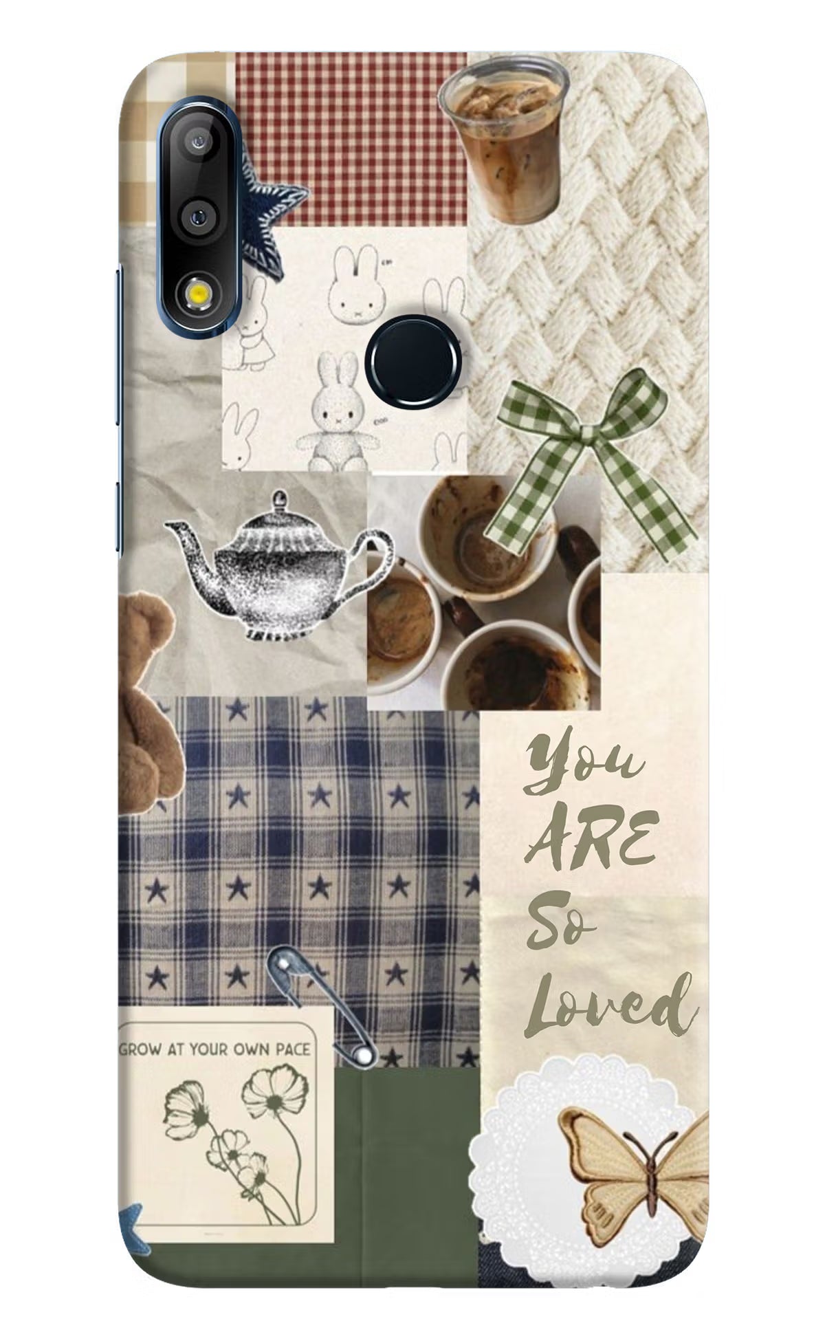 Cookie Asus Zenfone Max Pro M2 Hard Case Back Cover by Casekaro