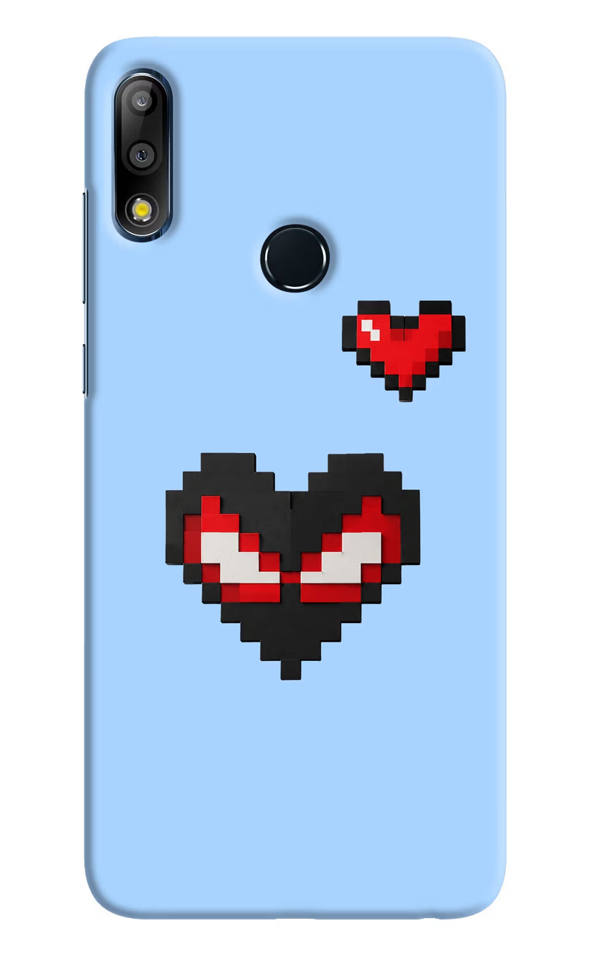 Peter Heart Asus Zenfone Max Pro M2 Hard Case Back Cover by Casekaro