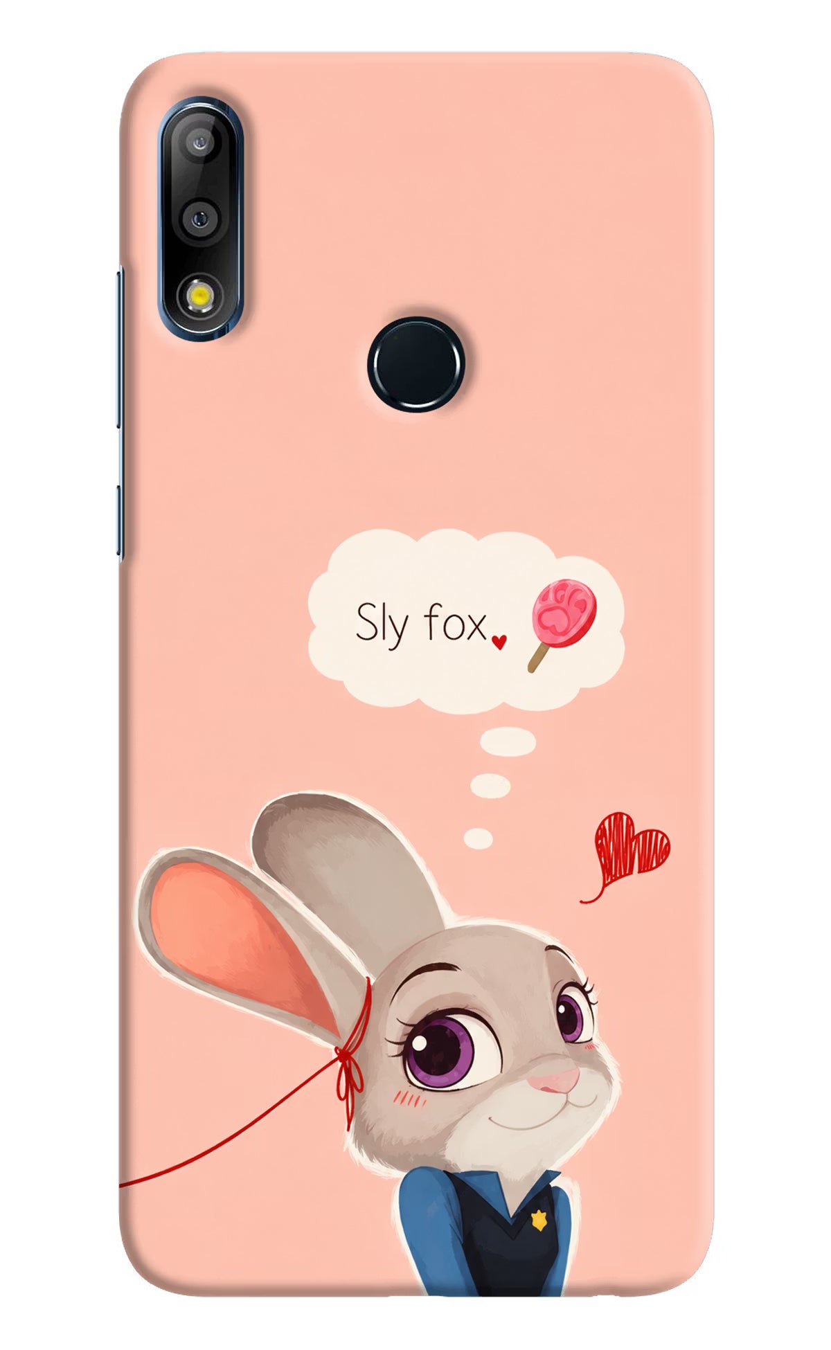 Judy Charm Asus Zenfone Max Pro M2 Hard Case Back Cover by Casekaro