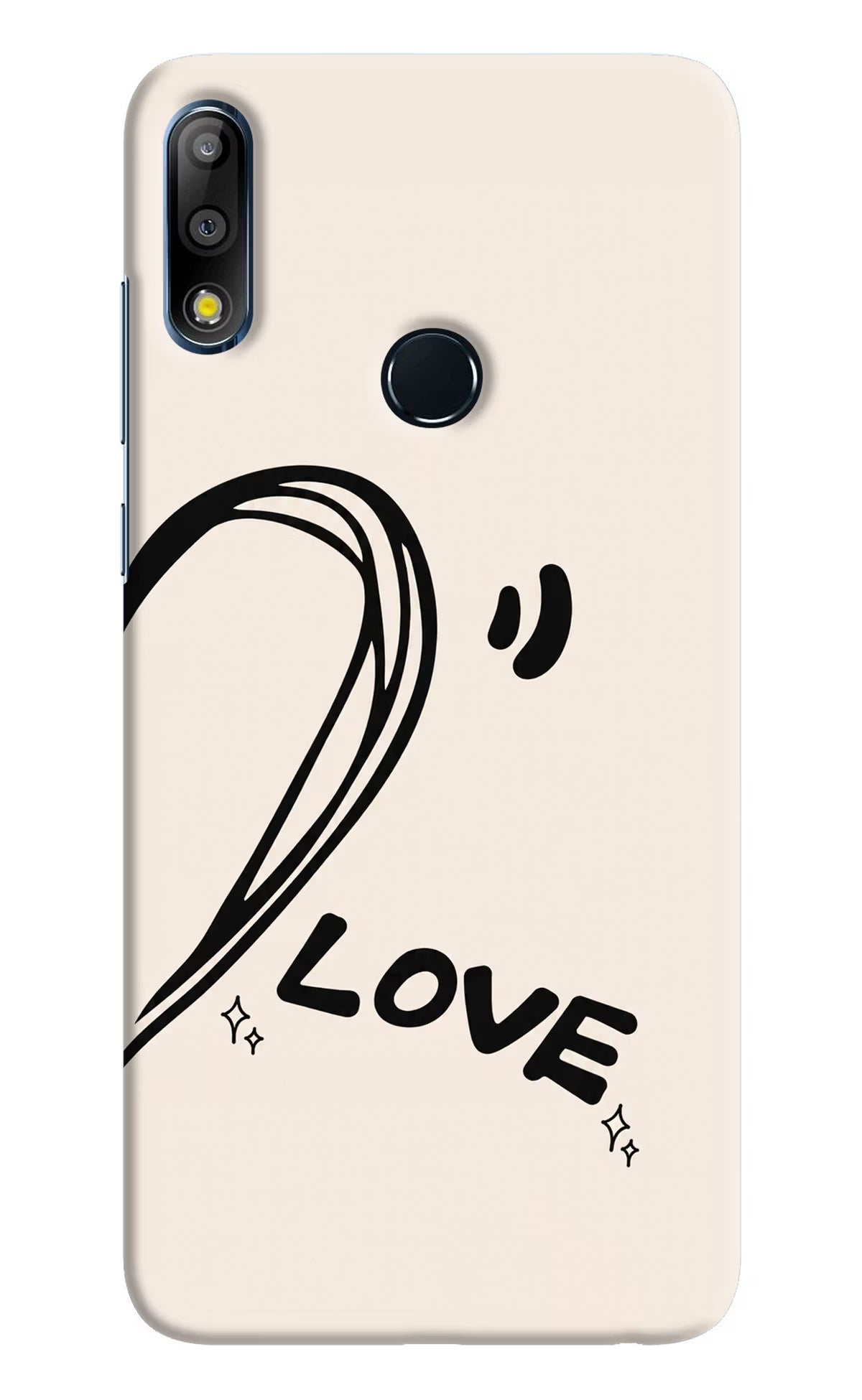Soul Line Asus Zenfone Max Pro M2 Hard Case Back Cover by Casekaro