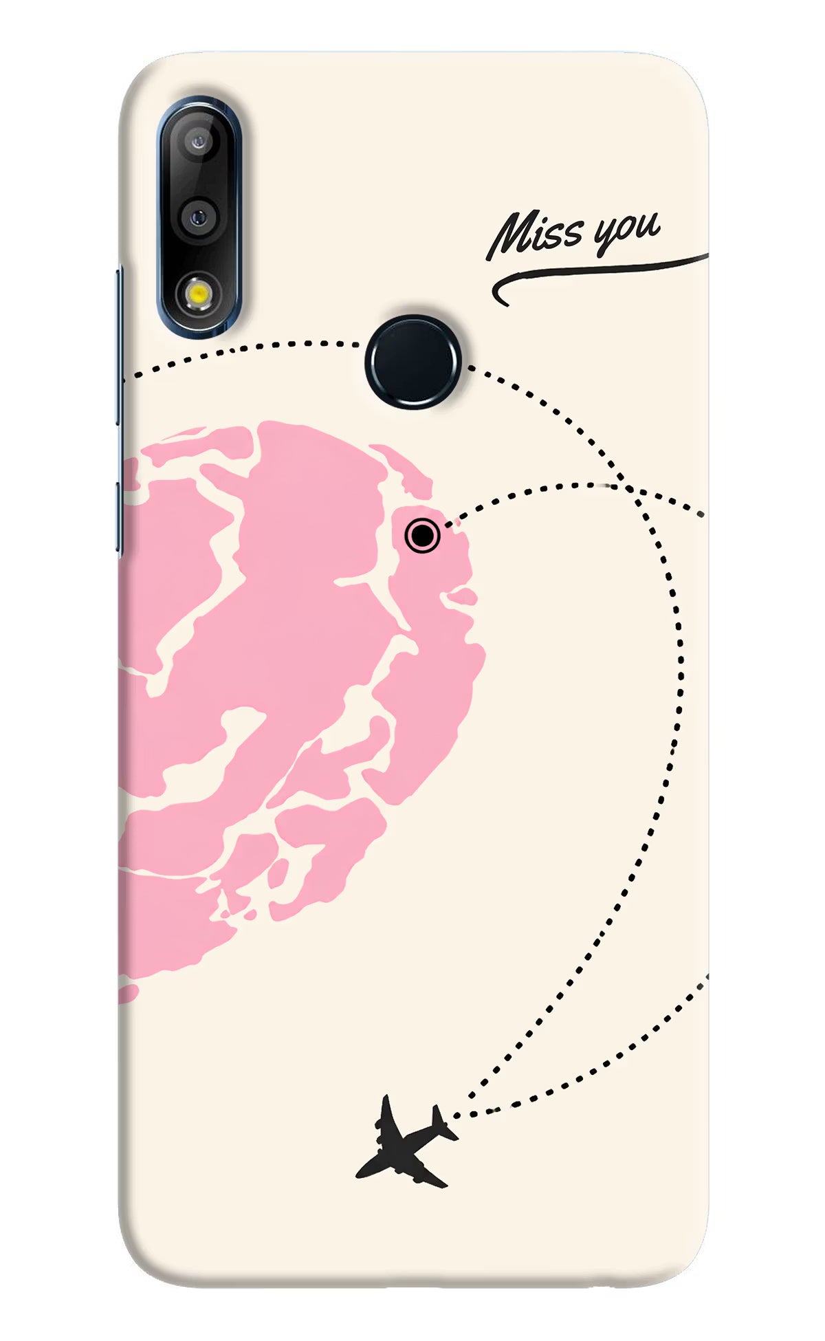 Miss Orbit Asus Zenfone Max Pro M2 Hard Case Back Cover by Casekaro