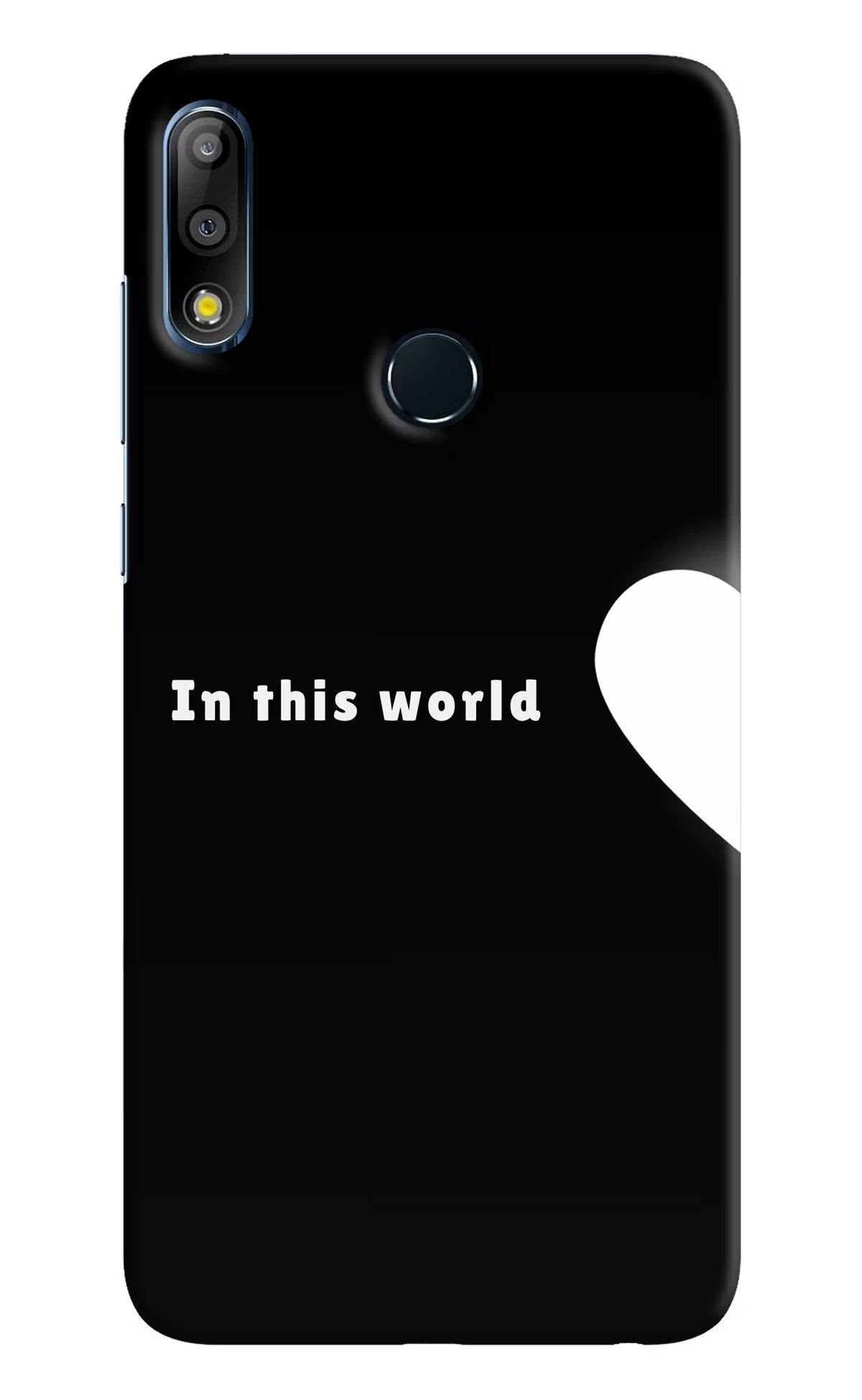 This World Asus Zenfone Max Pro M2 Hard Case Back Cover by Casekaro