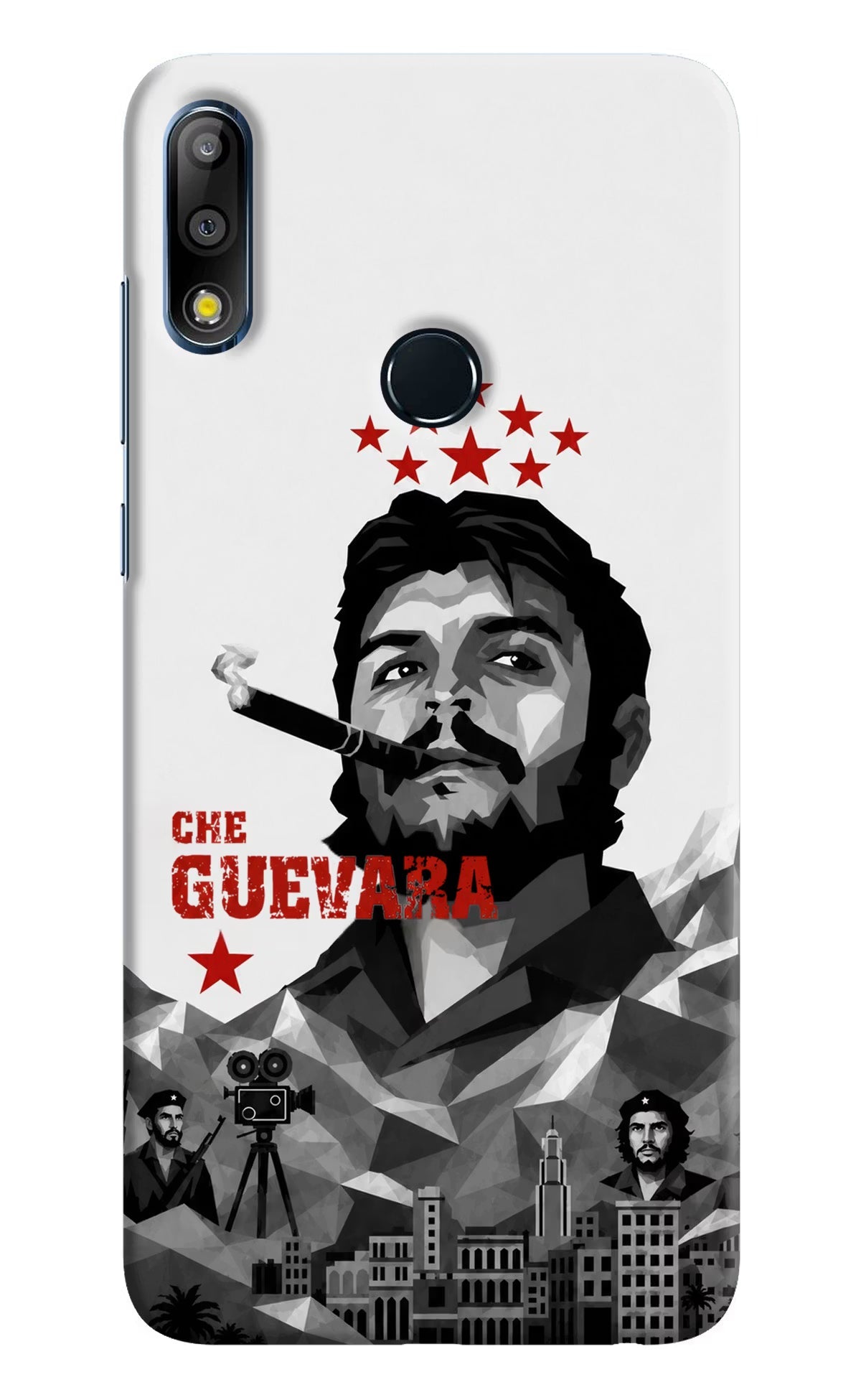 Che Guevara Iconic Asus Zenfone Max Pro M2 Hard Case Back Cover by Casekaro