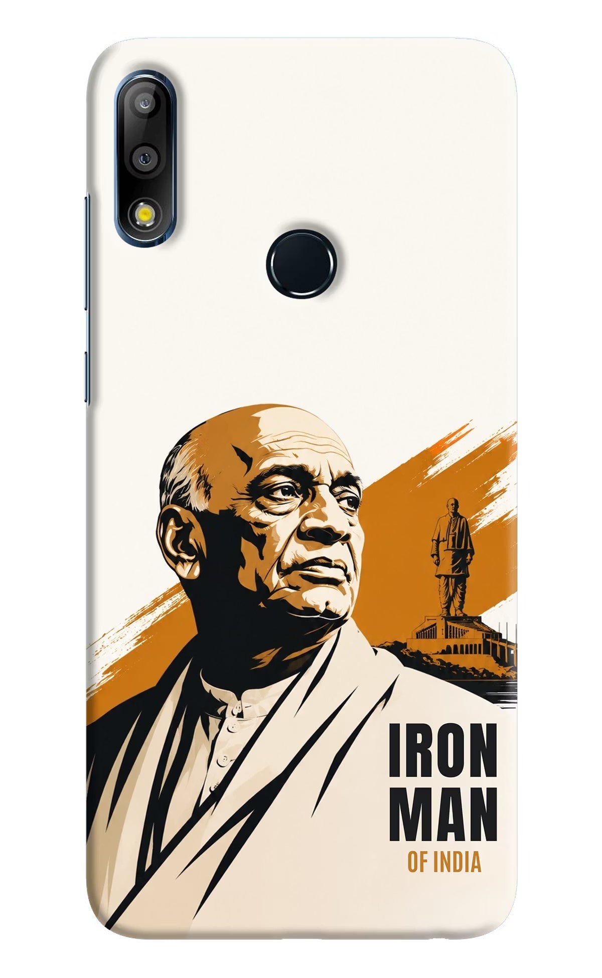Sardar Patel Iron Will Asus Zenfone Max Pro M2 Hard Case Back Cover by Casekaro