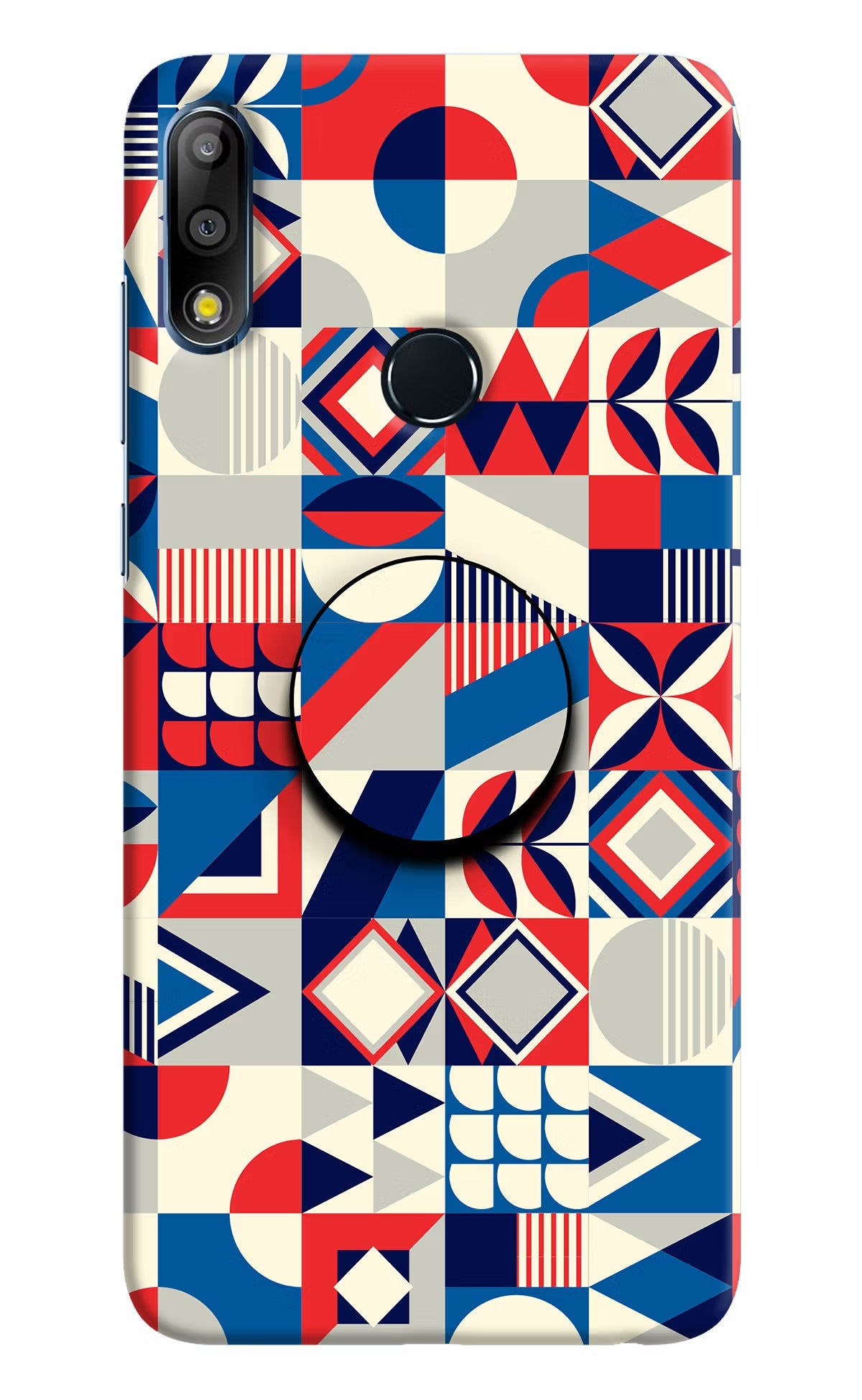 Colorful Pattern Asus Zenfone Max Pro M2 Pop Case by Casekaro