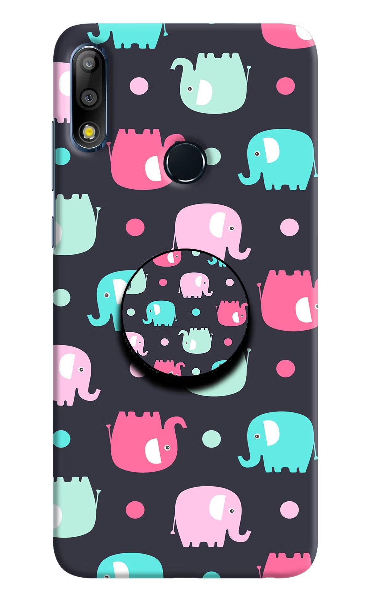 Baby Elephants Asus Zenfone Max Pro M2 Pop Case by Casekaro
