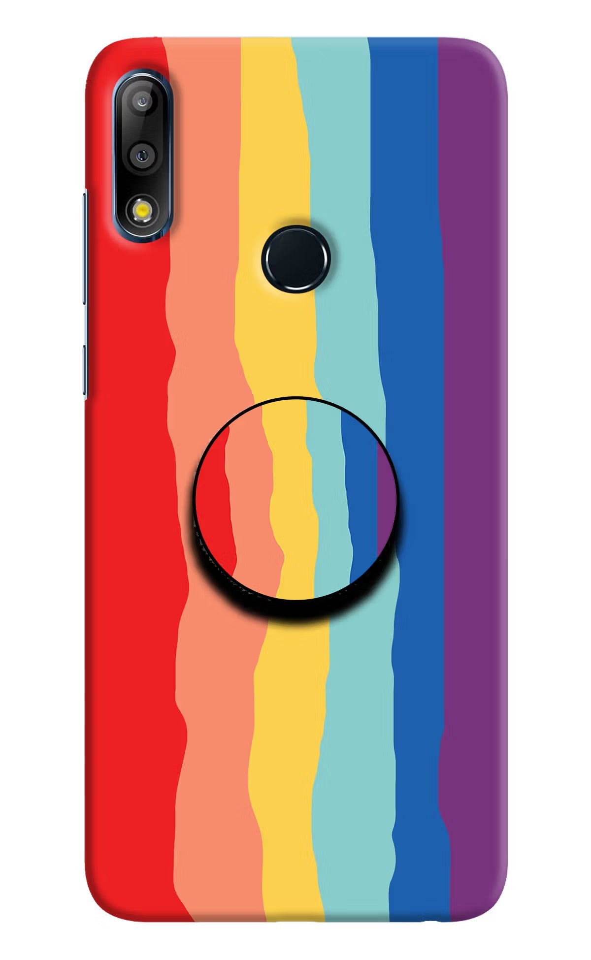 Rainbow Asus Zenfone Max Pro M2 Pop Case by Casekaro