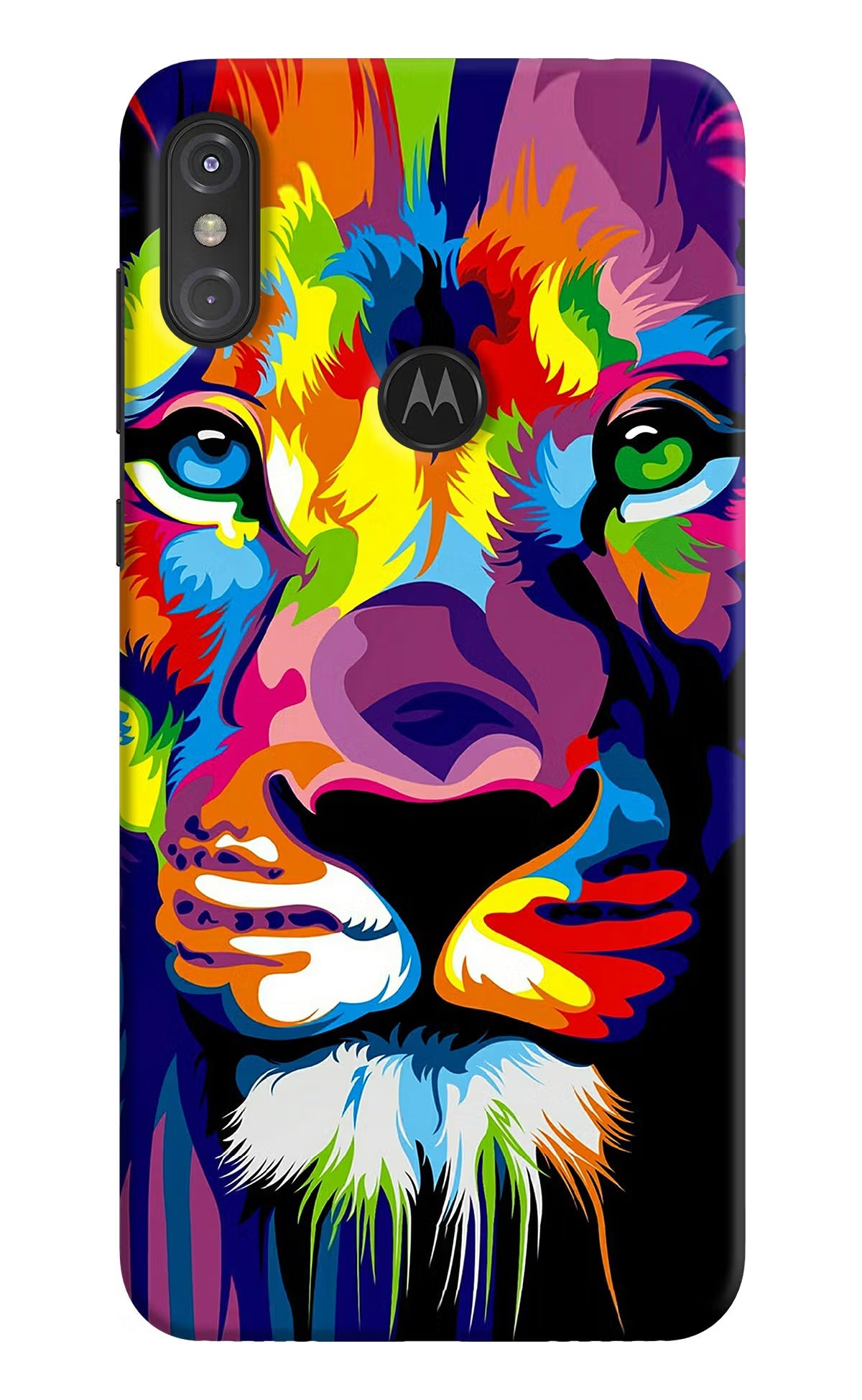 Lion Moto One Power Hard Case Back Cover by Casekaro