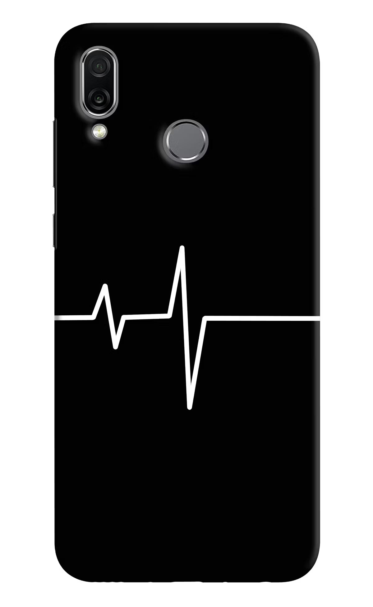Heart Beats Honor Play Hard Case Back Cover by Casekaro